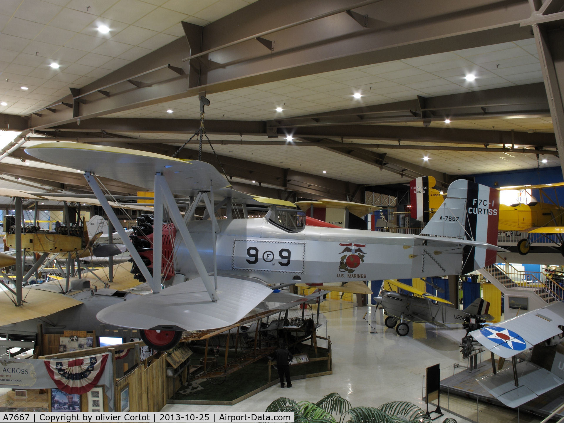 A7667, 1928 Curtiss F7C-1 C/N Not found A-7667, Pensacola museum