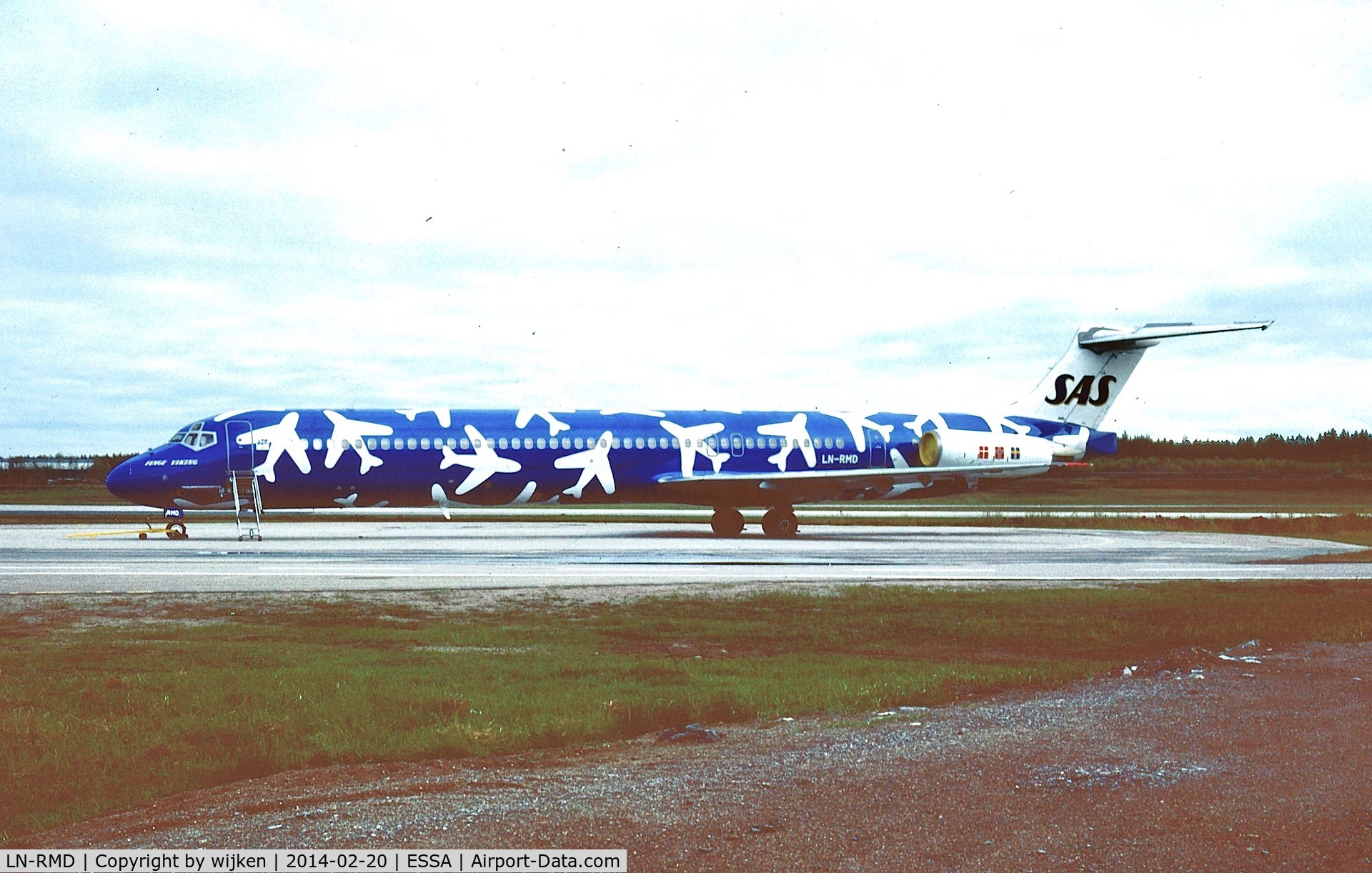 LN-RMD, 1987 McDonnell Douglas MD-82 (DC-9-82) C/N 49555, Ramp H