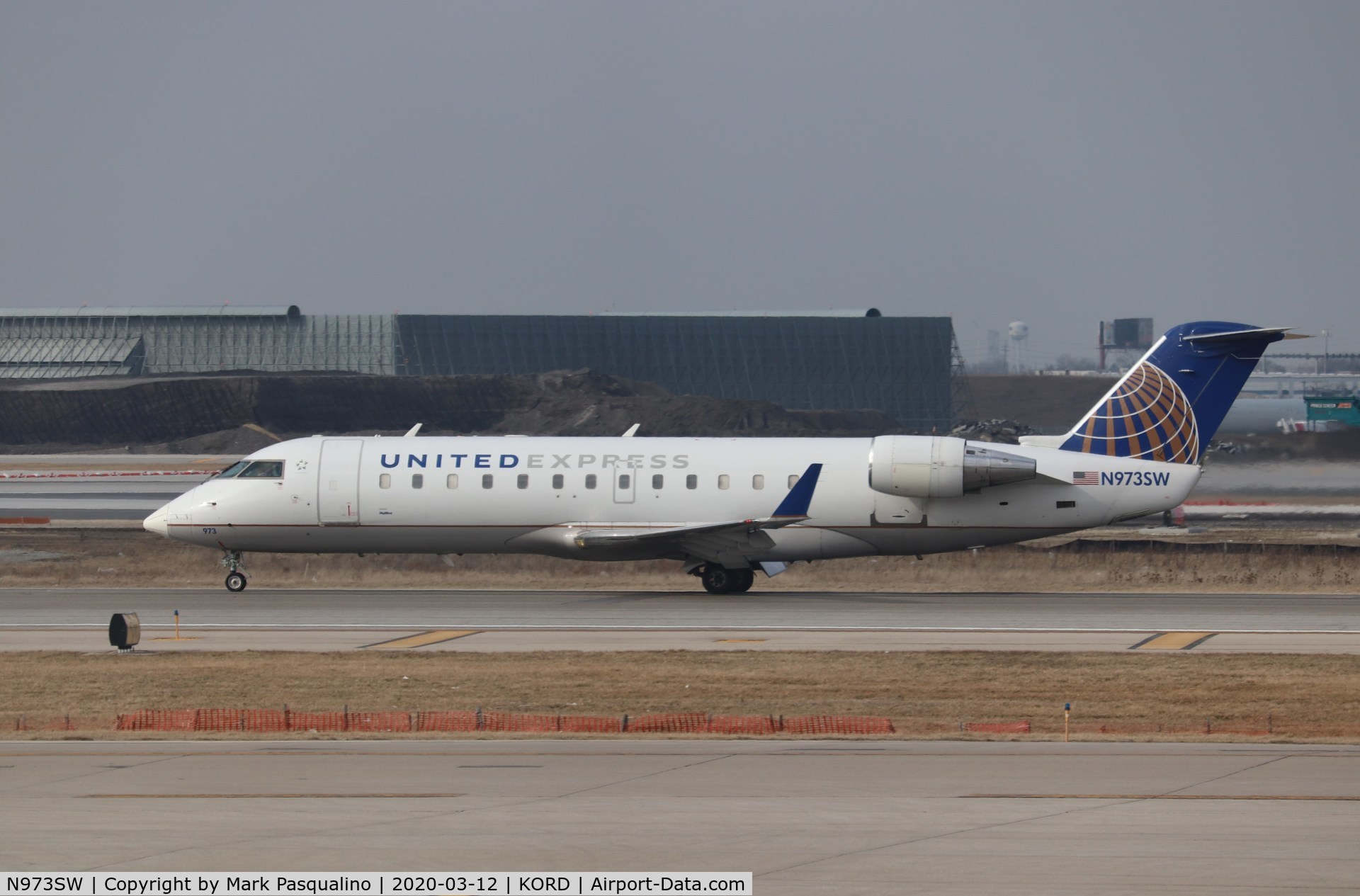 N973SW, 2004 Bombardier CRJ-200ER (CL-600-2B19) C/N 7949, CL-600-2B19