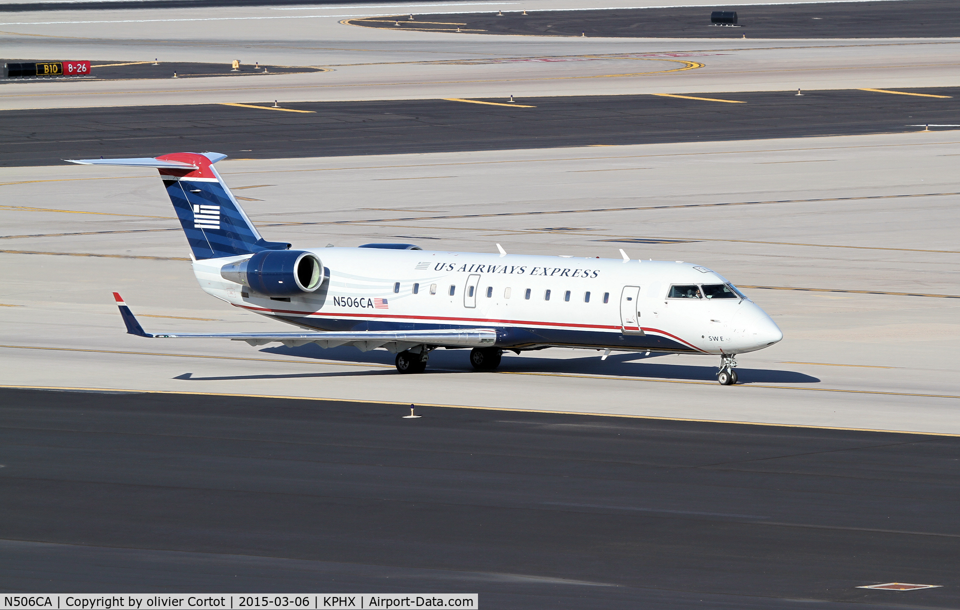 N506CA, 2003 Bombardier CRJ-200ER (CL-600-2B19) C/N 7793, Phoenix 2015