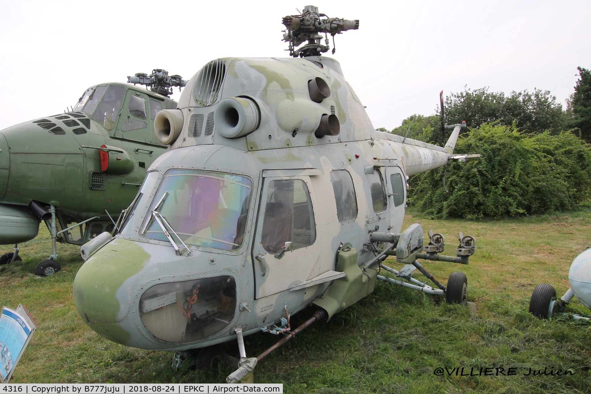 4316, Mil Mi-2URP Hoplite C/N 564316105, at Cracovie
