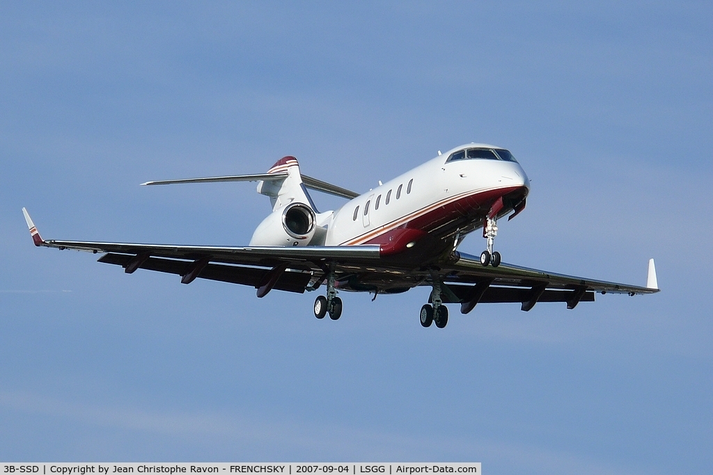 3B-SSD, 2006 Bombardier Challenger 300 (BD-100-1A10) C/N 20126, Executive Jets Services