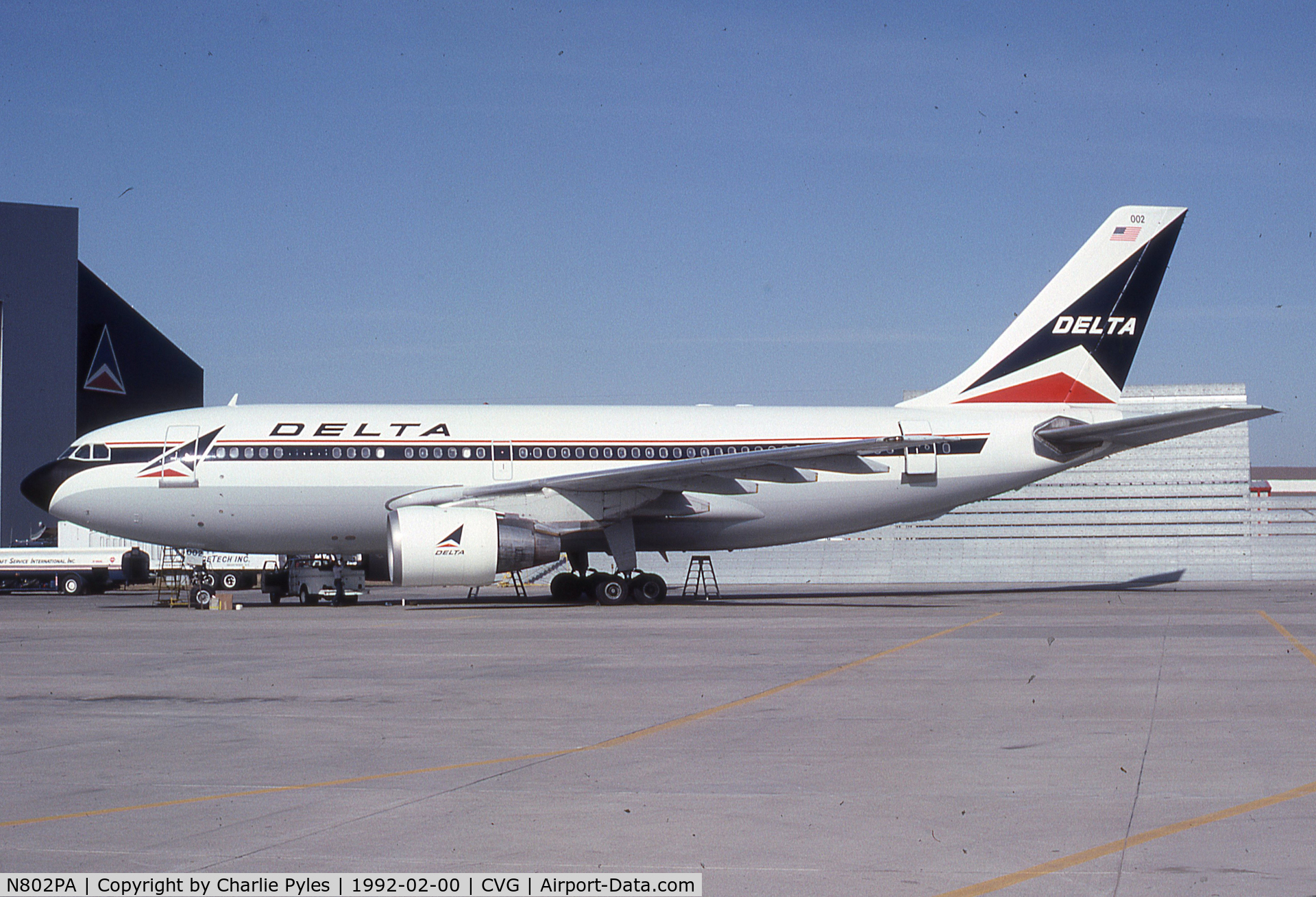 N802PA, 1985 Airbus A310-222 C/N 333, Delta