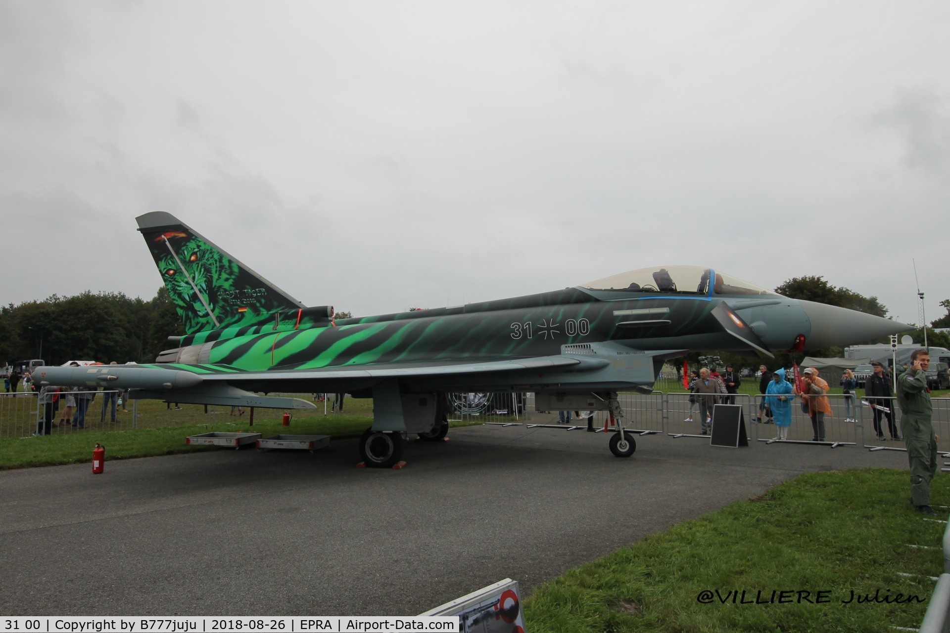 31 00, 2013 Eurofighter EF-2000 Typhoon S C/N GS077, at Radom