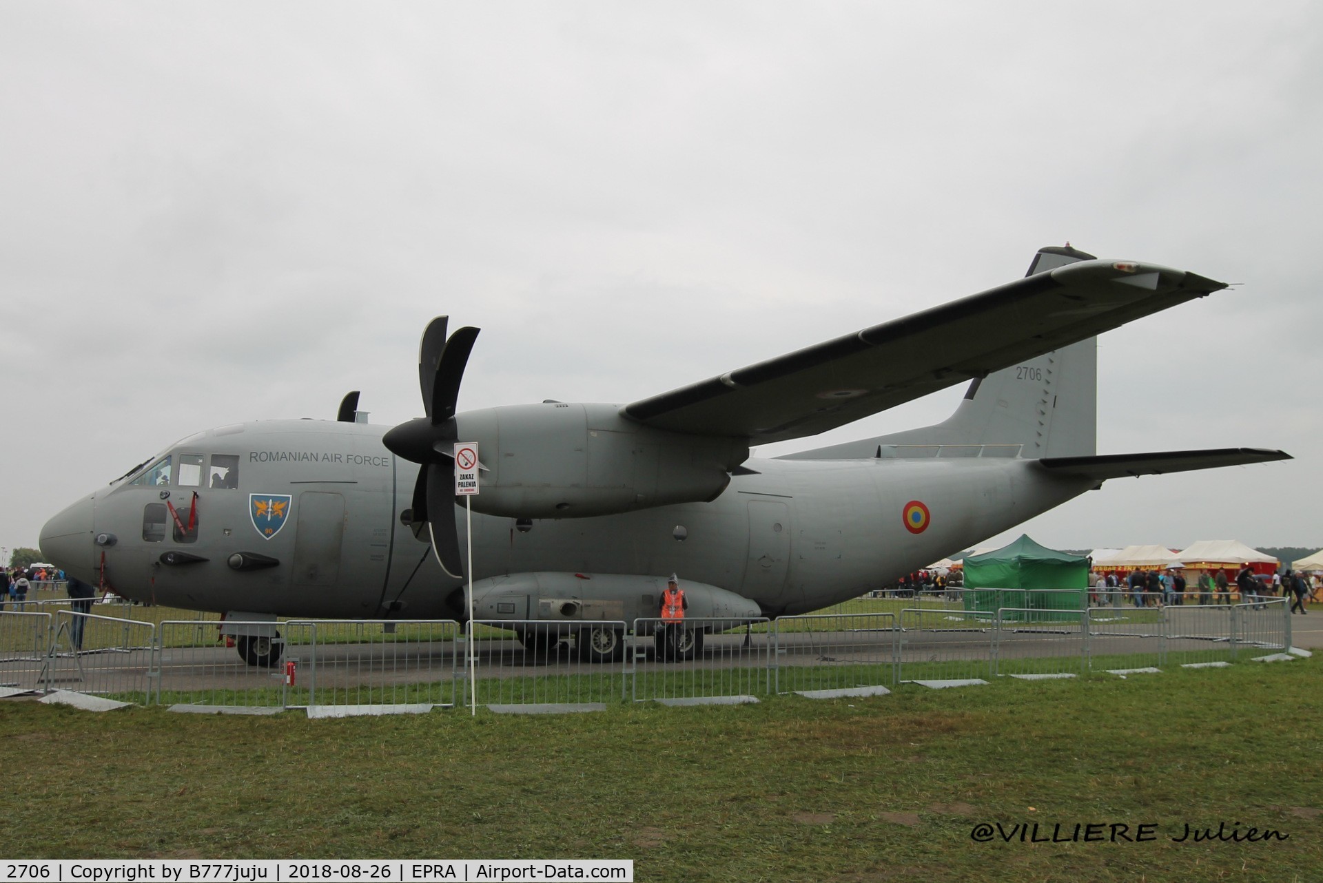 2706, 2008 Alenia C-27J Spartan C/N 4153, at Radom