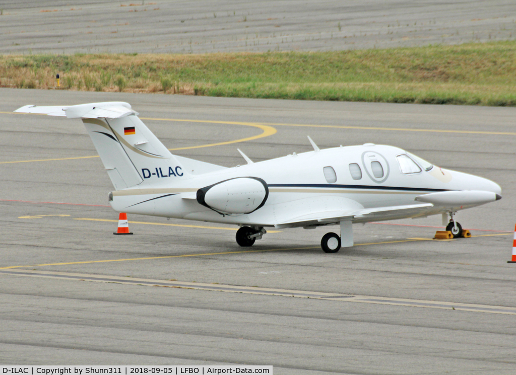 D-ILAC, 2008 Eclipse Aviation Corp EA500 C/N 000177, Parked at the General Aviation area...