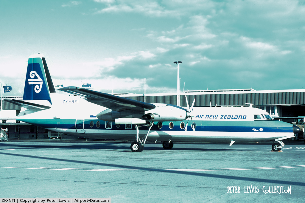 ZK-NFI, 1981 Fokker F.27-500F Friendship C/N 10614, Air New Zealand Ltd., Auckland