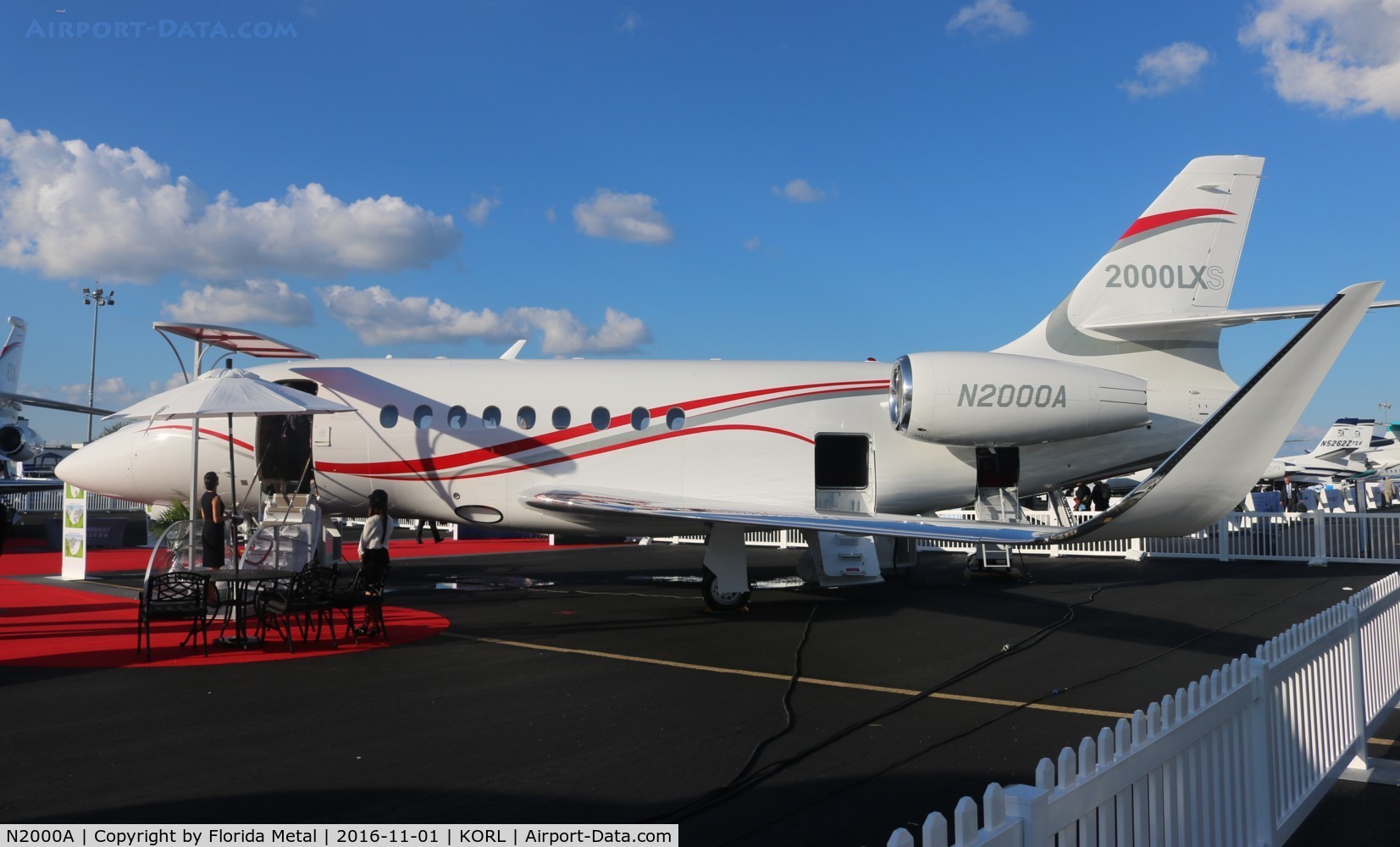 N2000A, 2012 Dassault Falcon 2000EX C/N 255, Falcon 2000EX