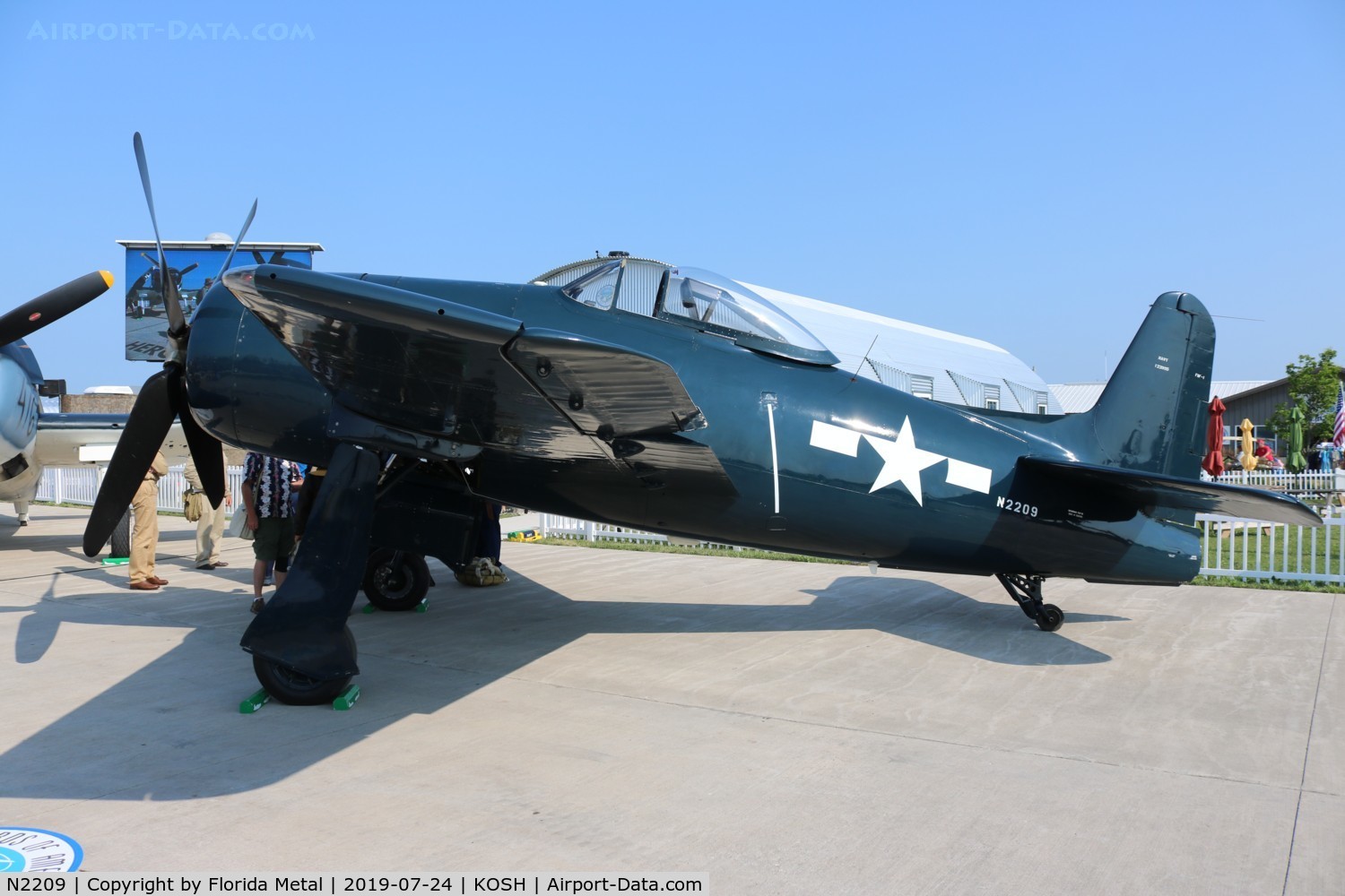 N2209, 1945 Grumman F8F-1B Bearcat C/N 122095, Bearcat