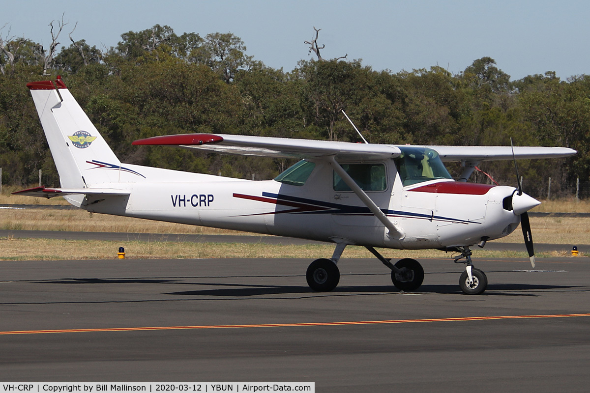 VH-CRP, 1979 Cessna 152 C/N 15283363, waiting for a driver