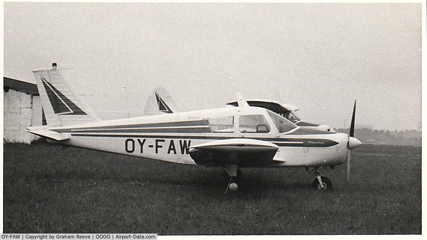 OY-FAW, 1962 Piper PA 28-160 Cherokee C/N 28-588, From the collection of the late Ted Thompson.
