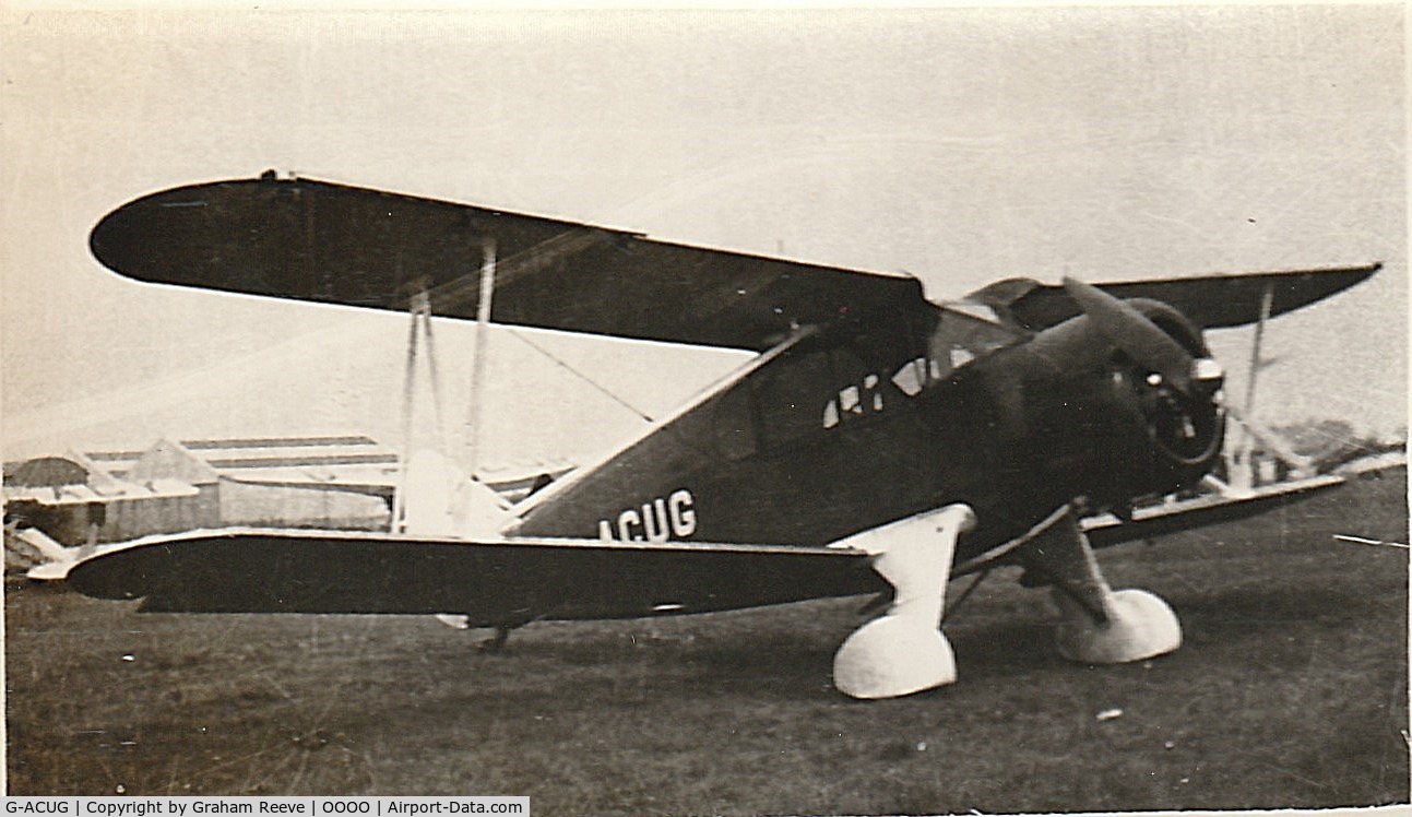 G-ACUG, Avro 641 Commodore C/N 722, From the collection of the late Ted Thompson.