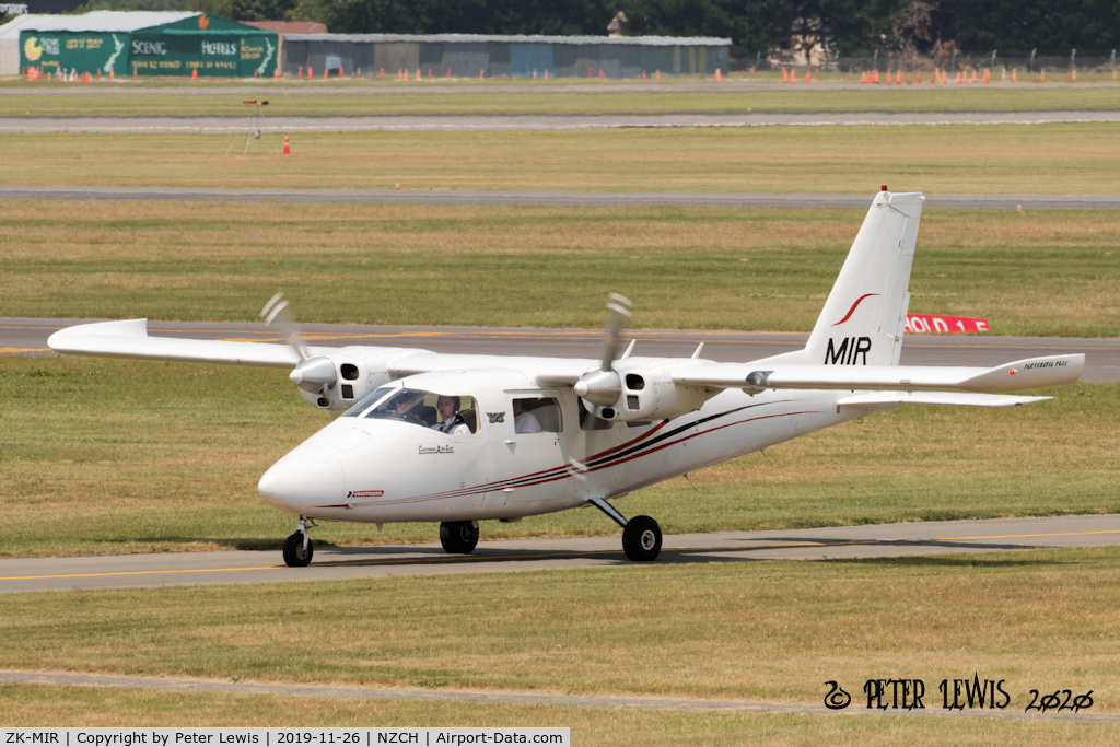 ZK-MIR, Partenavia P-68C C/N 227, Canterbury Aero Club