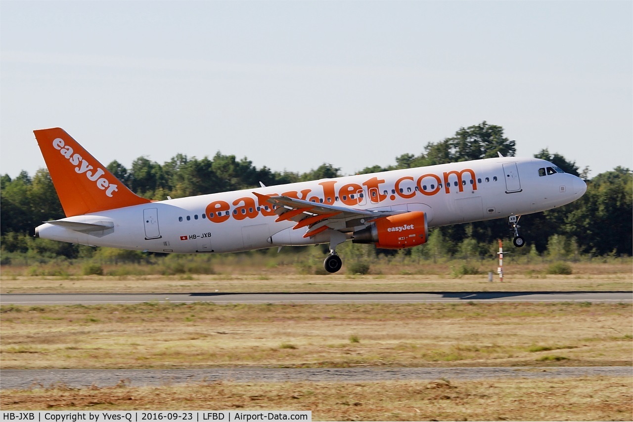 HB-JXB, 2012 Airbus A320-214 C/N 5111, Airbus A320-214, Landing rwy 05, Bordeaux Mérignac airport (LFBD-BOD)