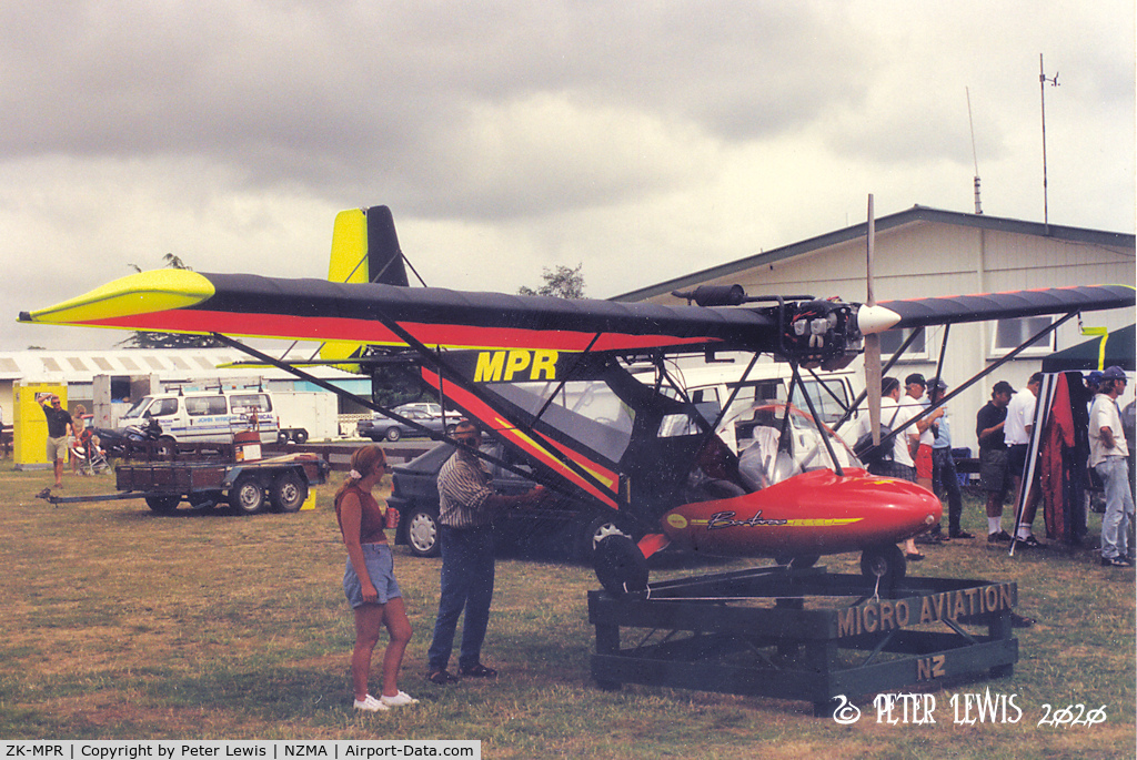ZK-MPR, Micro Aviation B22 Bantam C/N 0138, Micro Aviation (NZ) Ltd., Te Kowhai - 1998