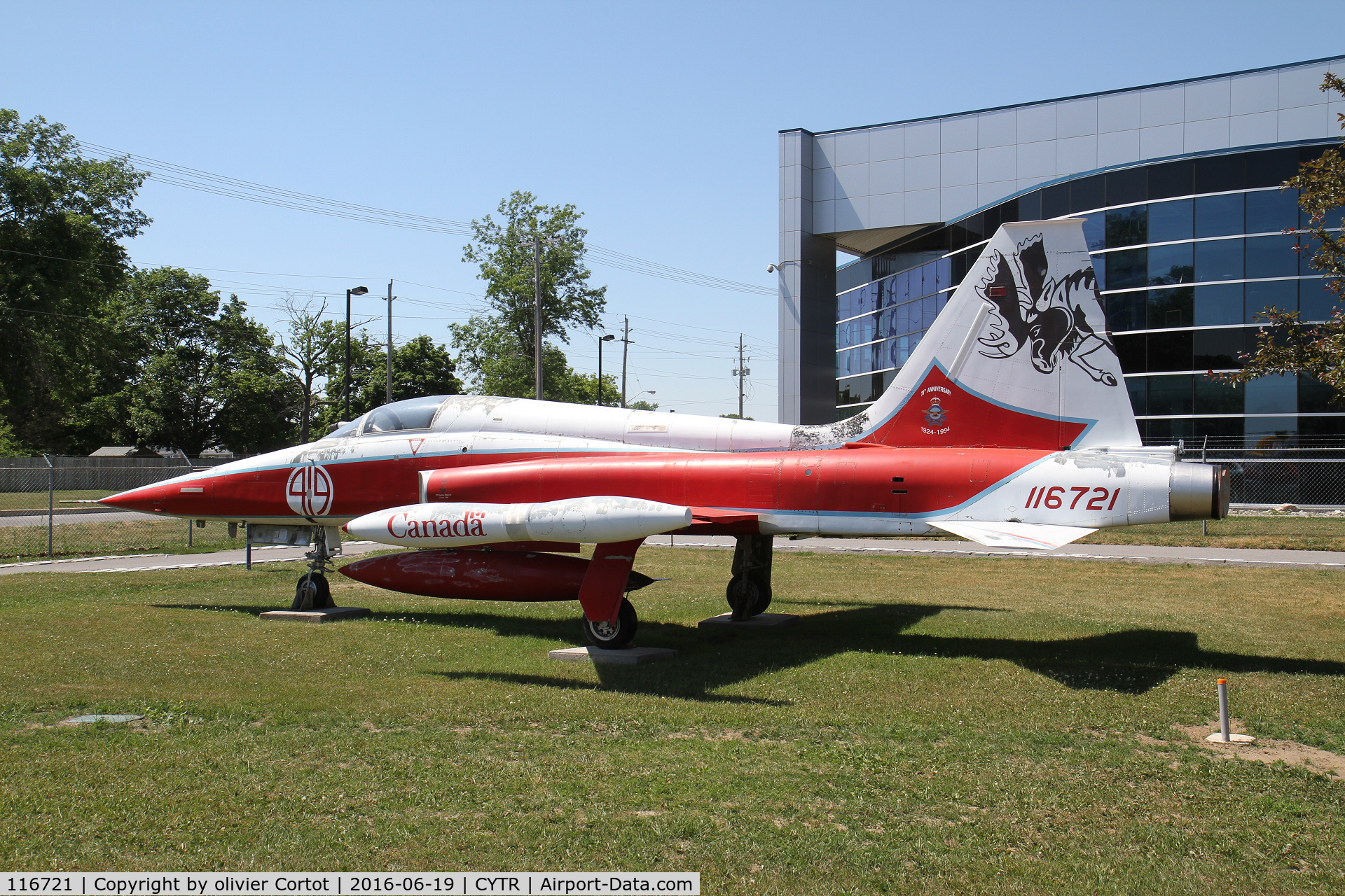 116721, Canadair CF-5A C/N 1021, RCAF museum