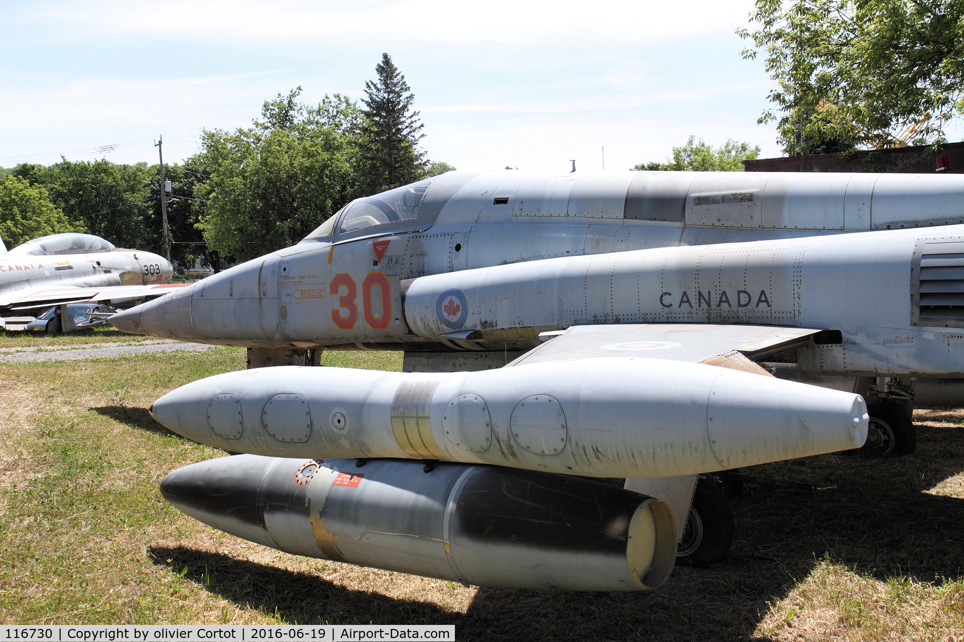 116730, Canadair CF-5A C/N 1030, 2016