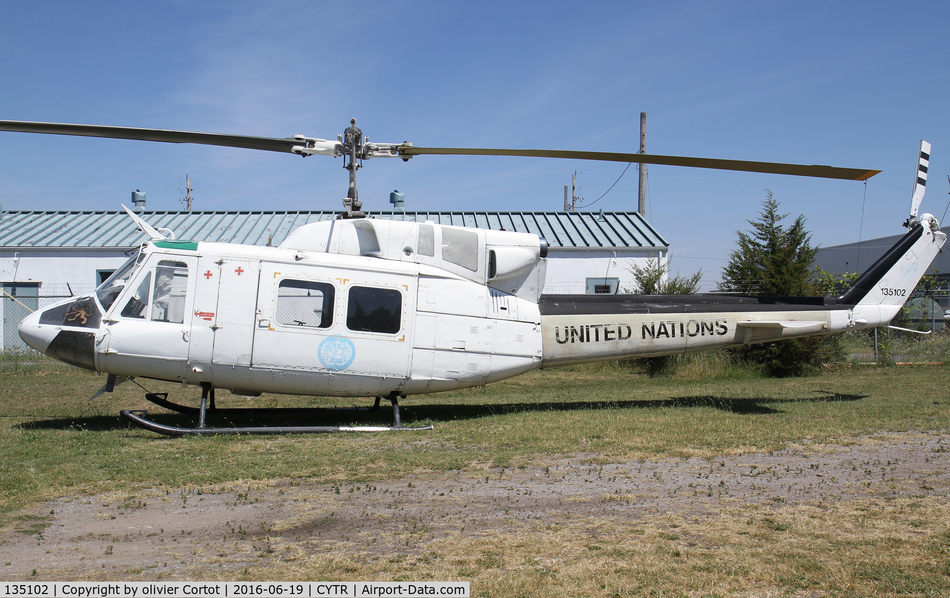 135102, Bell CH-135 Twin Huey C/N 32002, RCAF museum