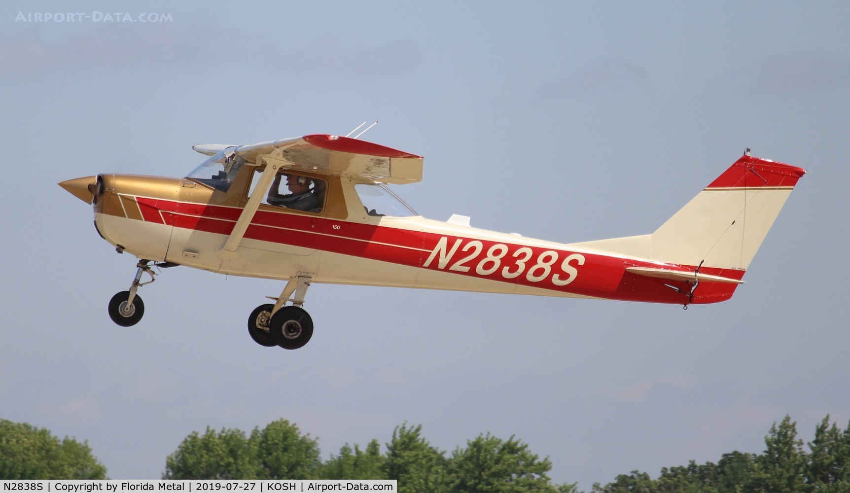 N2838S, 1967 Cessna 150G C/N 15066738, Cessna 150G