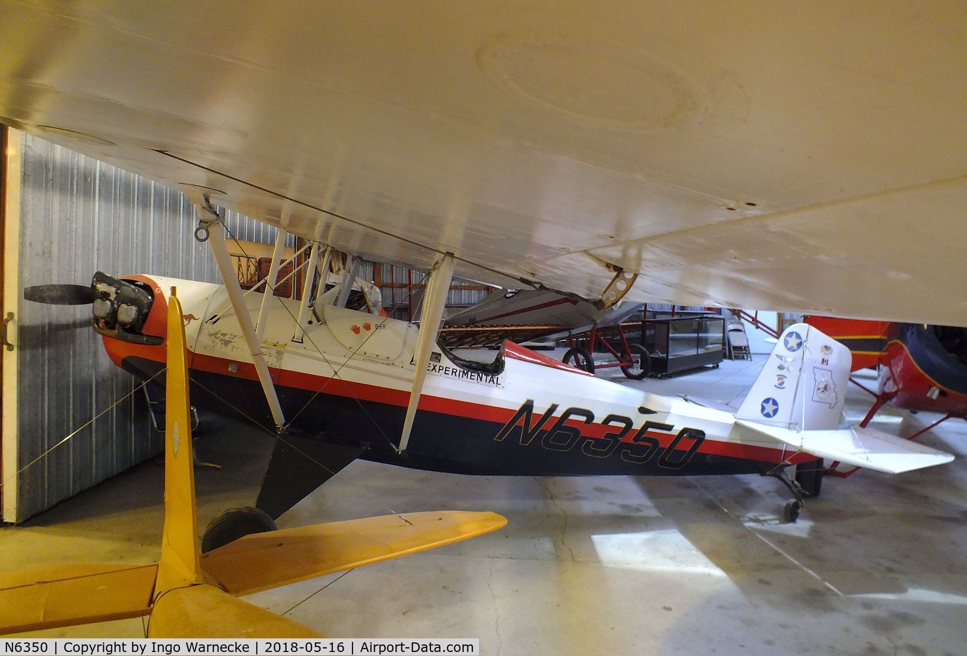 N6350, 1972 Pietenpol Air Camper C/N DS1, Pietenpol Air Camper at the Airpower Museum at Antique Airfield, Blakesburg/Ottumwa IA