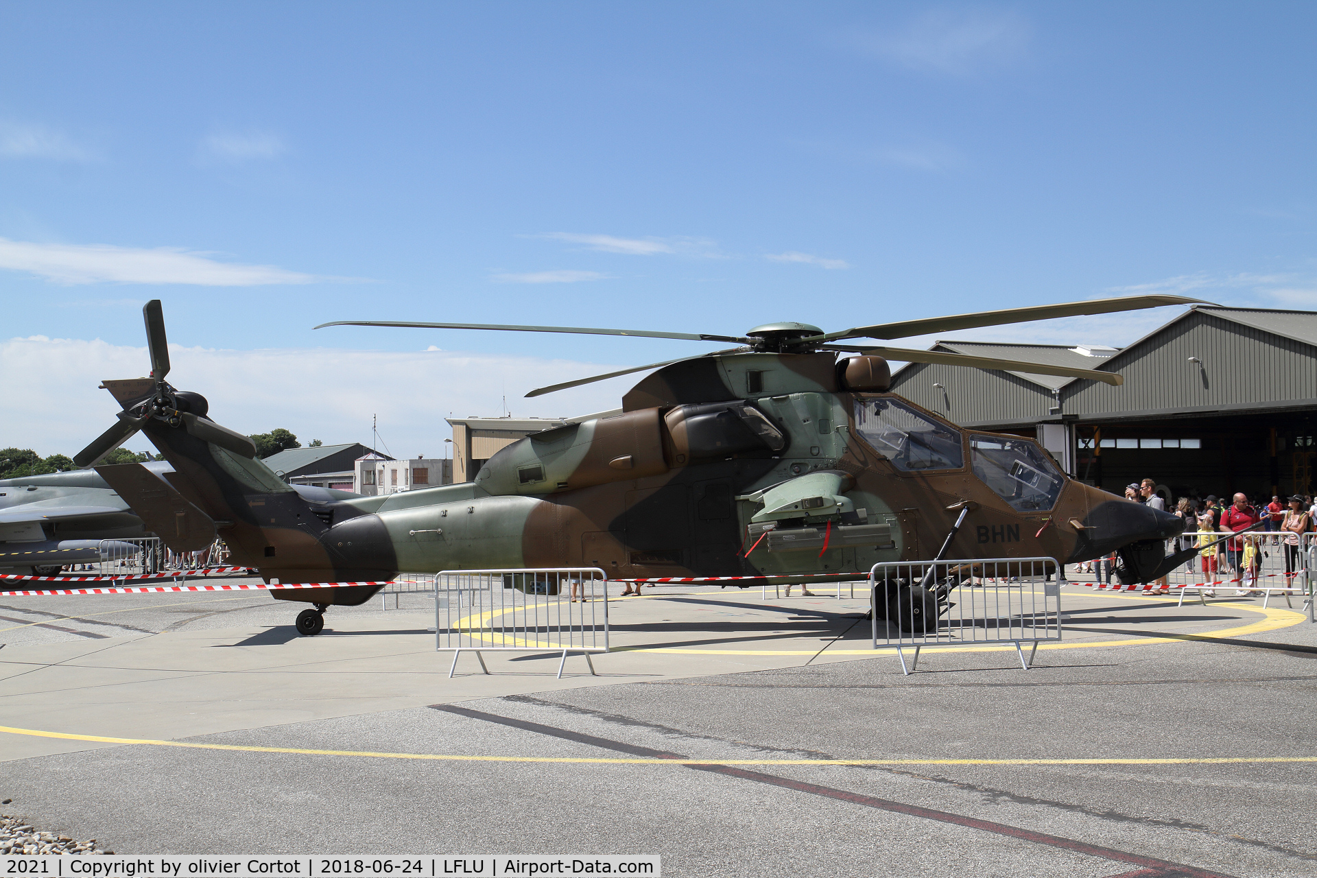 2021, Eurocopter EC-665 Tigre HAP C/N 2021, 2018 Valence airshow