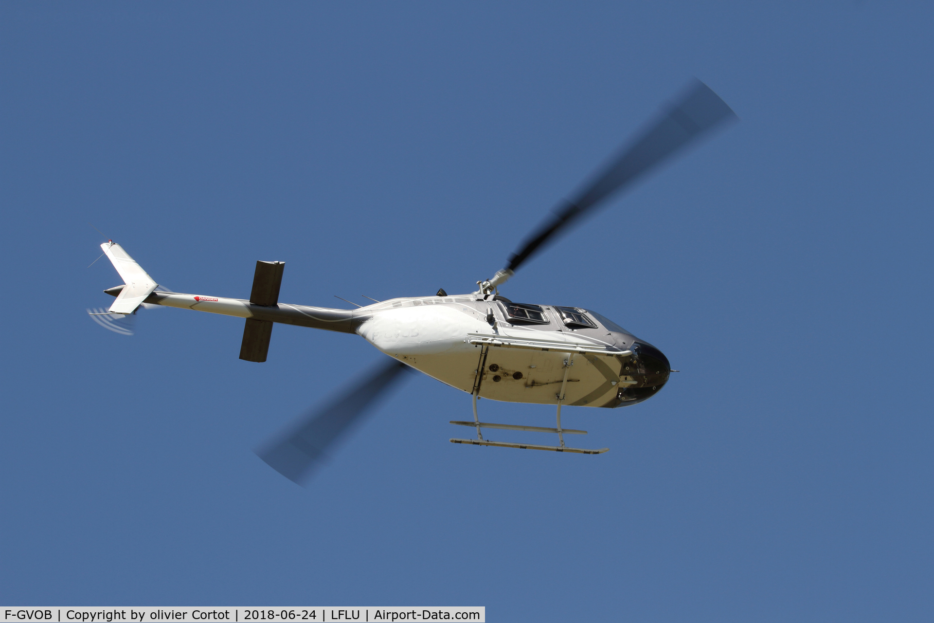 F-GVOB, Bell 206B JetRanger III C/N 2624, Valence airshow