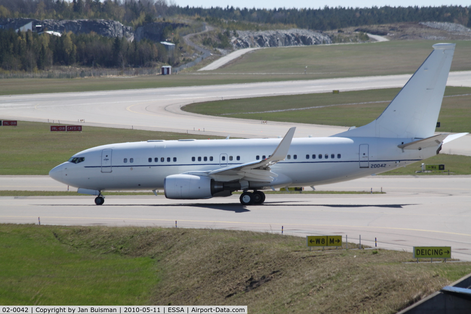 02-0042, 2003 Boeing C-40B (737-7FD BBJ) C/N 33500, USAF