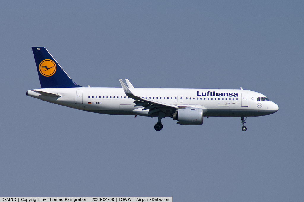 D-AIND, 2016 Airbus A320-271NEO C/N 7078, Lufthansa Airbus A320Neo