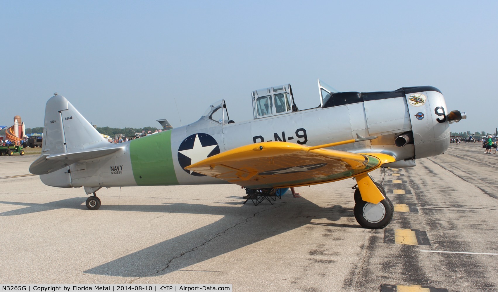 N3265G, North American SNJ-5 Texan Texan C/N 91049, SNJ-5