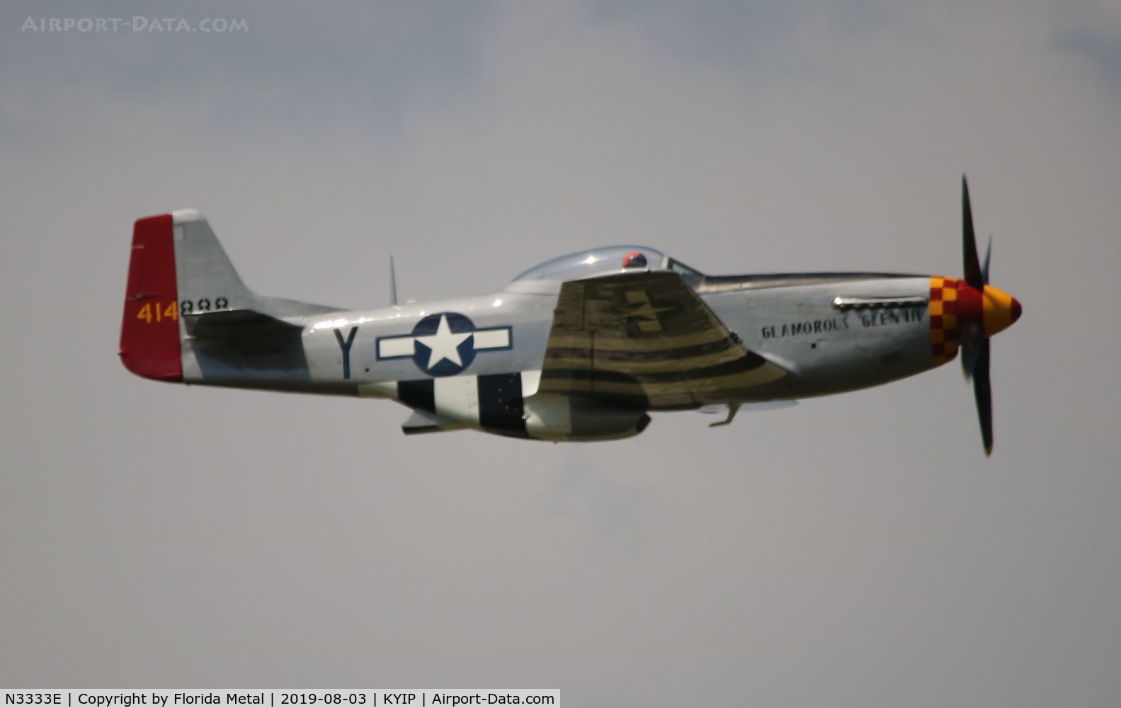 N3333E, 1944 North American/aero Classics P-51D C/N 122-51619, Glamorous Glen III
