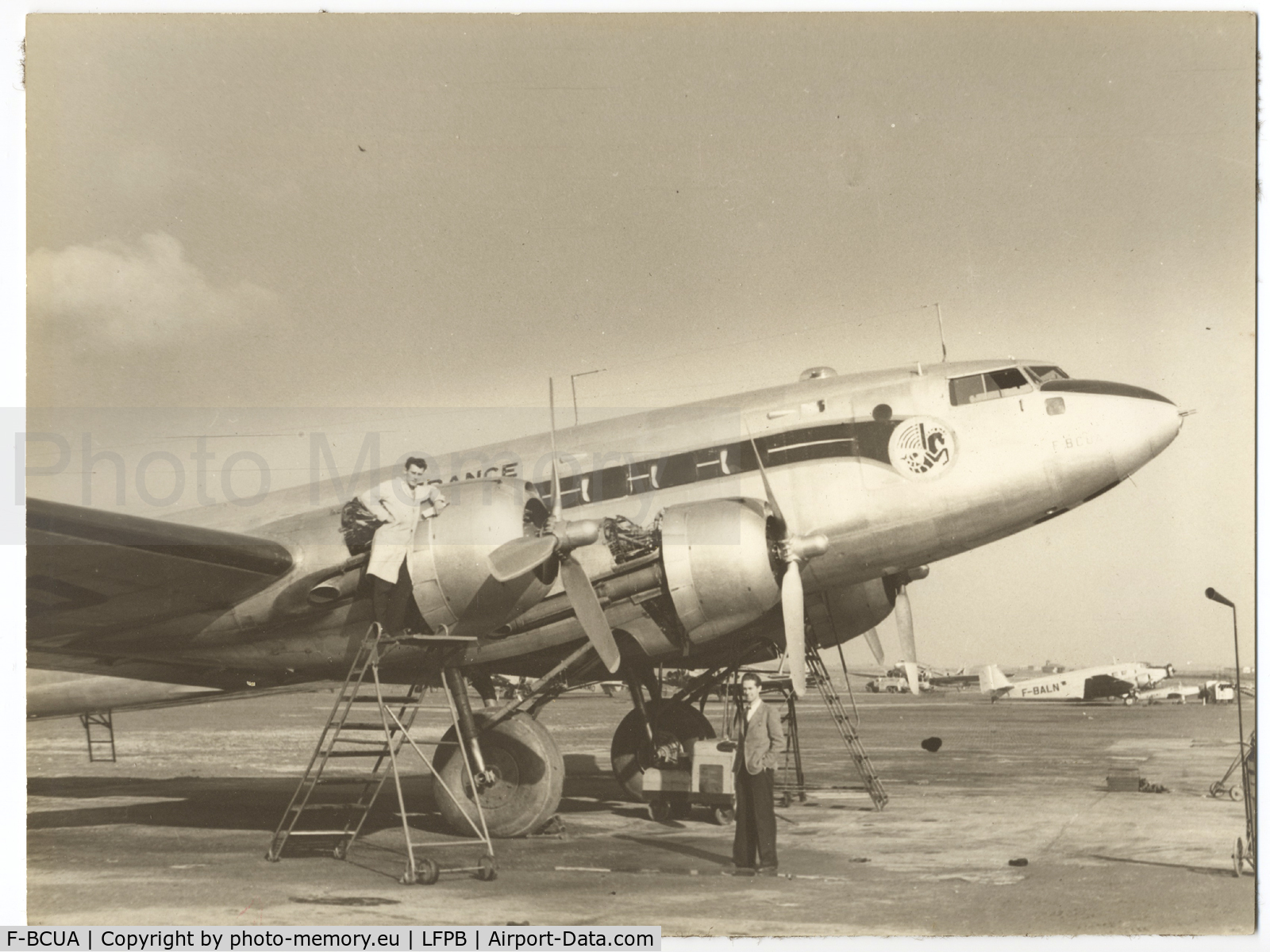 F-BCUA, 1946 SNCASE SE.161/P7 Languedoc C/N 27, SNCASE SE.161/P7 Languedoc, c/n: 27 F-BCUA Air France