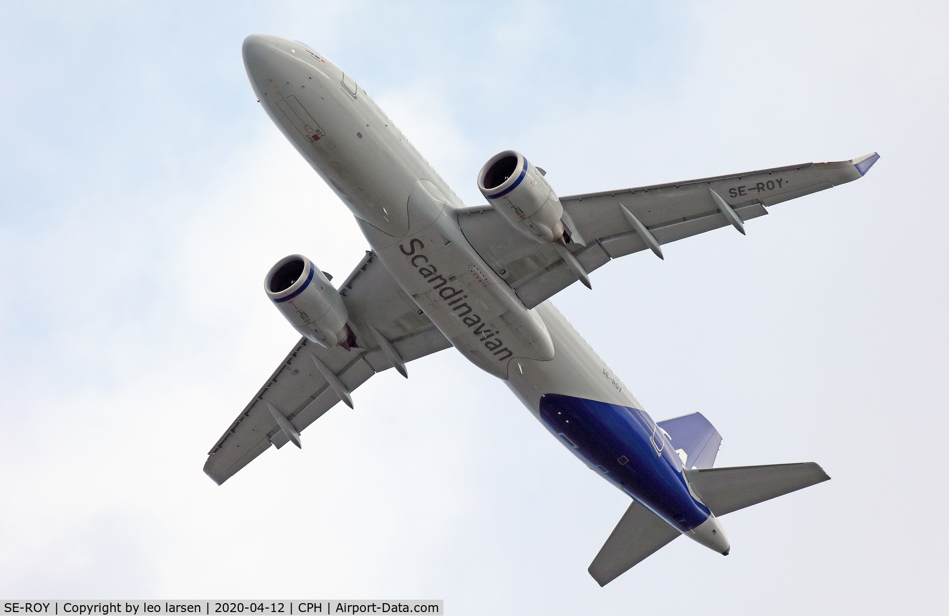 SE-ROY, 2019 Airbus A320-251N C/N 9316, Copenhagen 12.4.2020