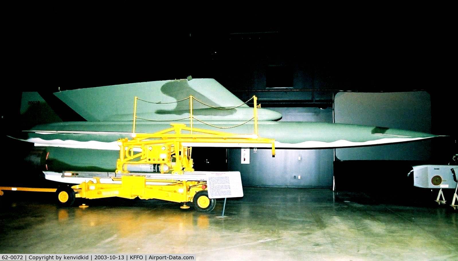 62-0072, 1962 Martin AGM-28B C/N Not found 62-0072, At the Museum of the United States Air Force Dayton Ohio.