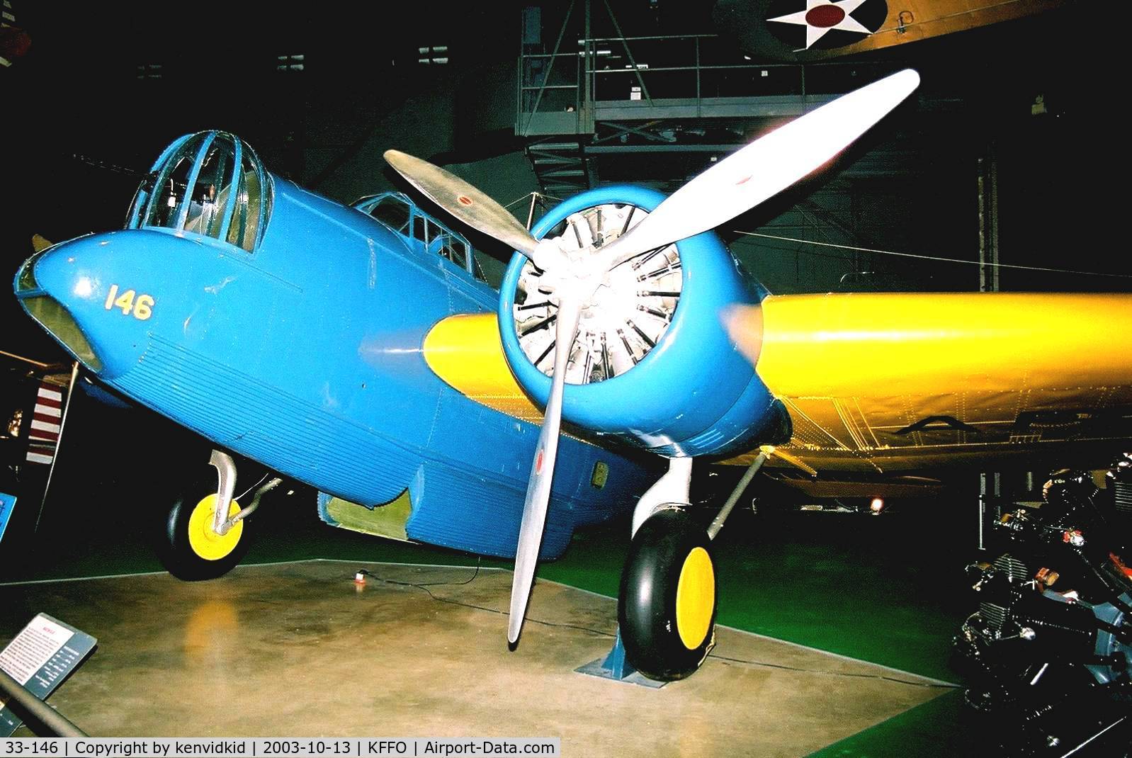 33-146, 1933 Martin YB-10 C/N 514, At the Museum of the United States Air Force Dayton Ohio.