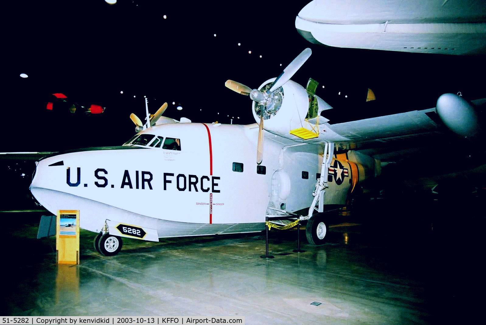 51-5282, 1951 Grumman HU-16B Albatross C/N G-163, At the Museum of the United States Air Force Dayton Ohio.
