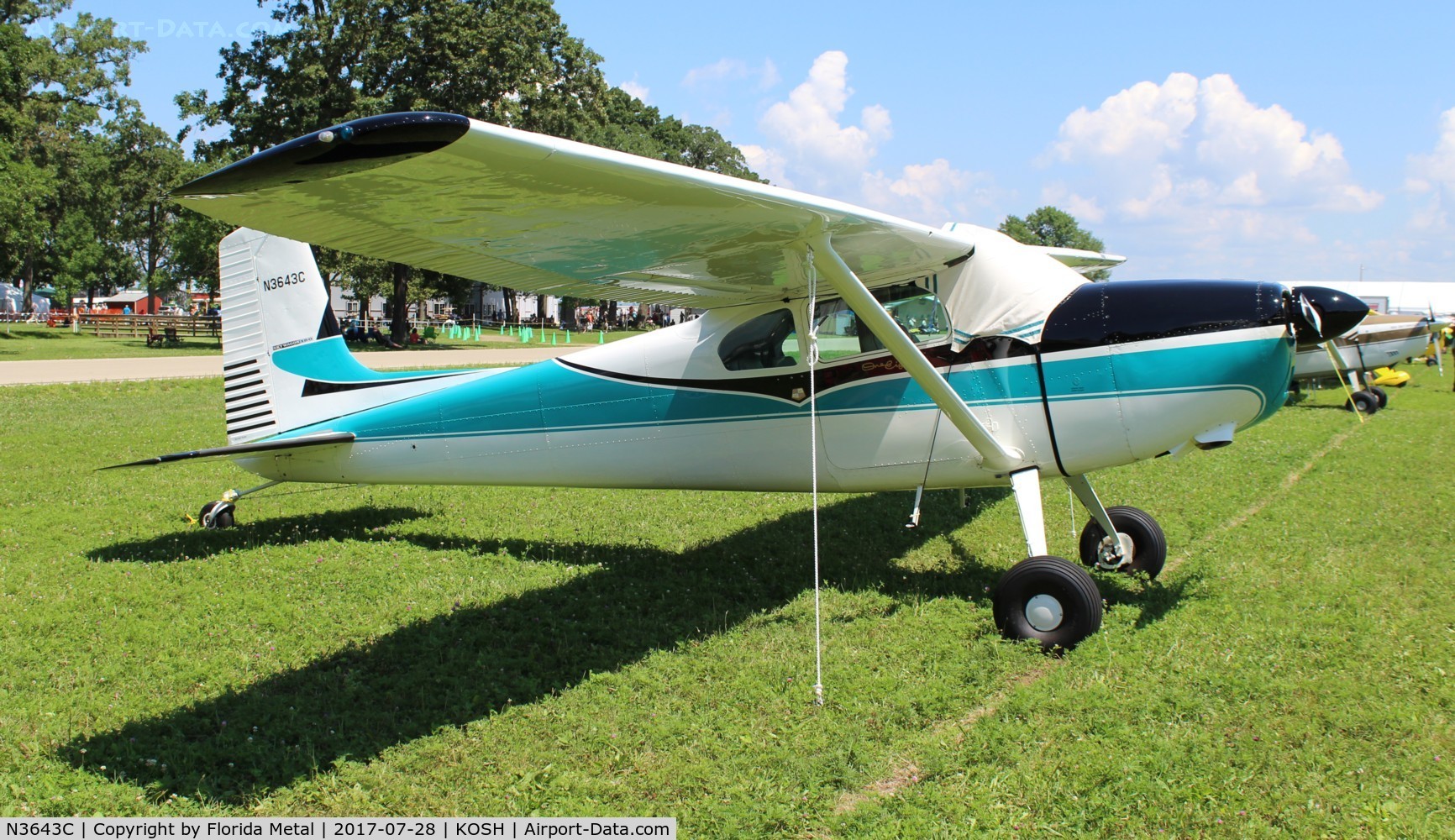 N3643C, Cessna 180 C/N 31141, Cessna 180