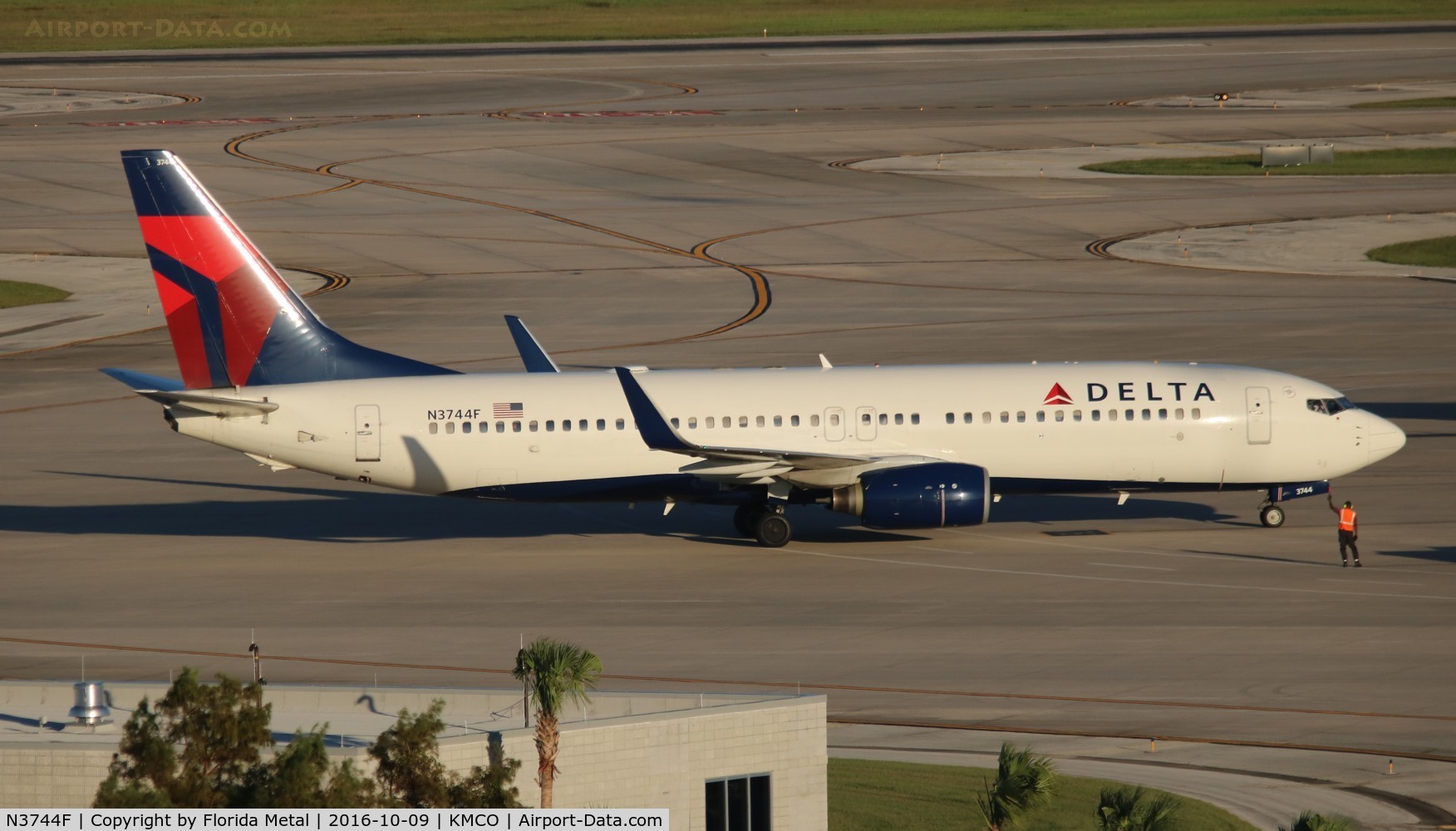 N3744F, 2001 Boeing 737-832 C/N 30837, Delta 737-832