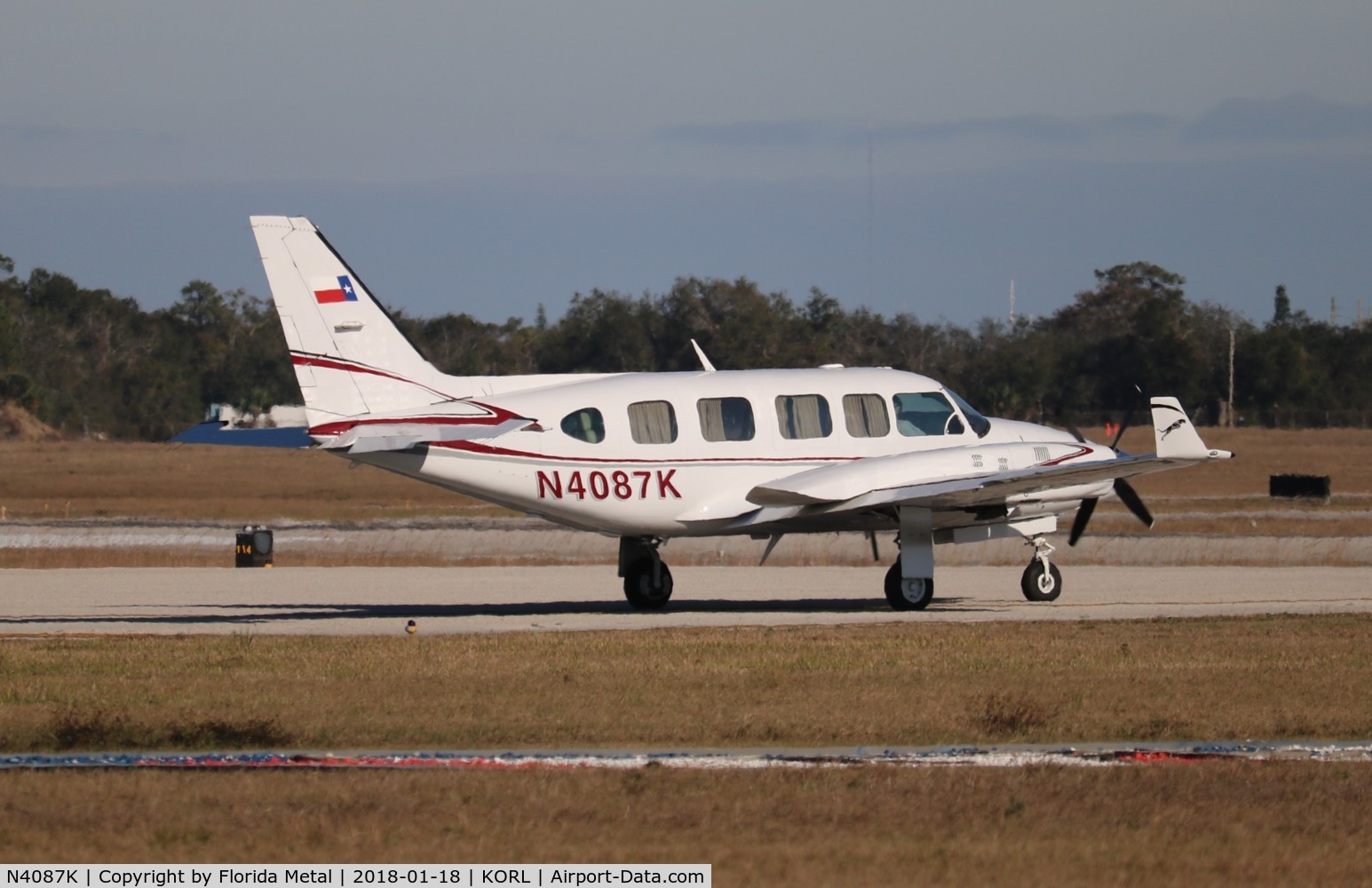 N4087K, 1981 Piper PA-31-350 Chieftain C/N 31-8152129, PA-31-350