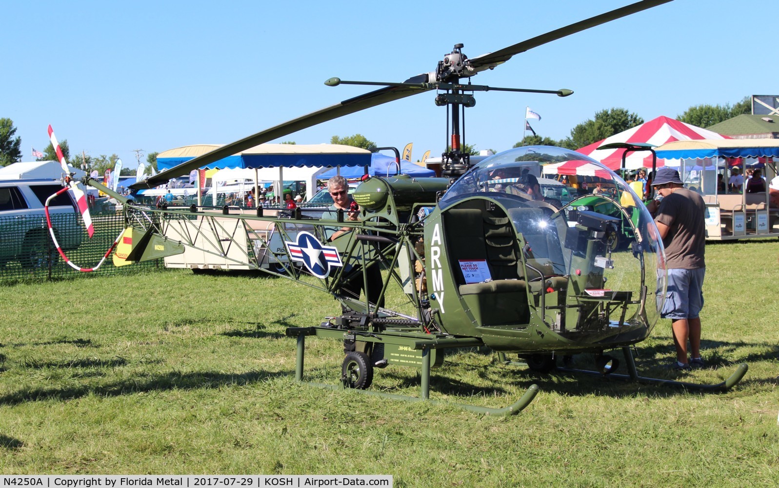 N4250A, 1960 Bell 47D-1 C/N 421, Bell H-13