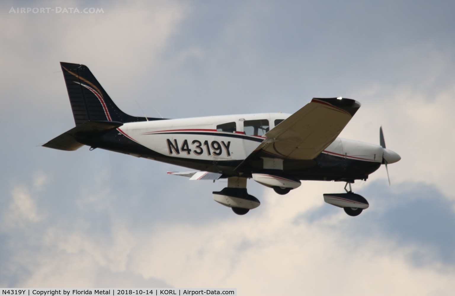 N4319Y, 1983 Piper PA-28-181 C/N 28-8490010, PA-28-181