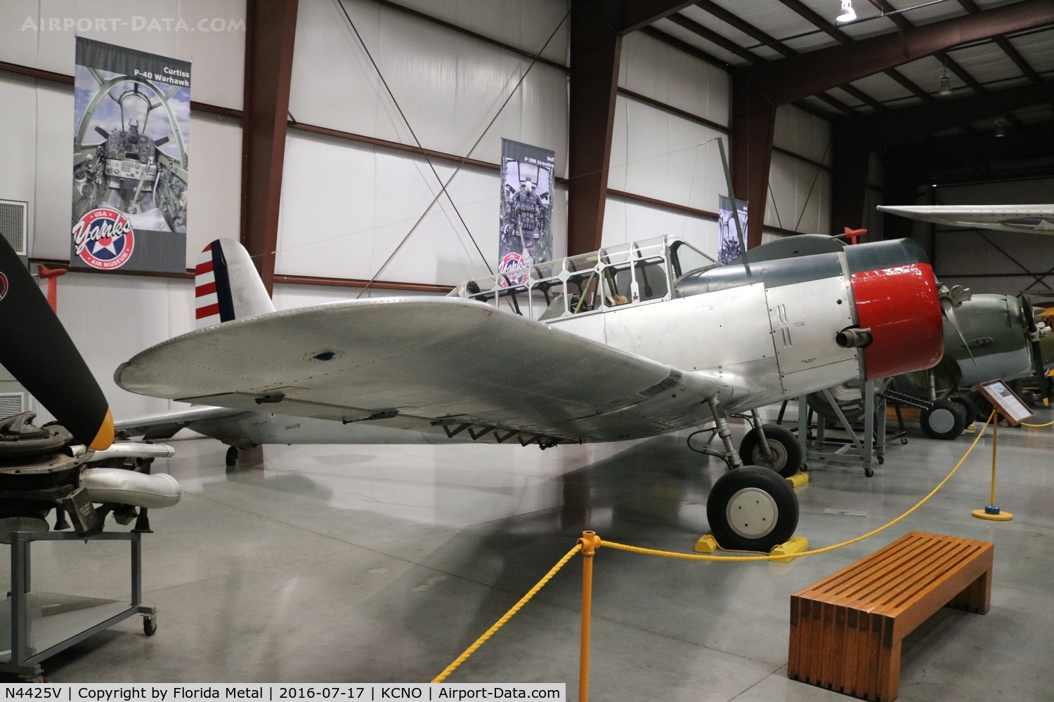 N4425V, Consolidated Vultee BT-13B (SNV-2) C/N 79-326, Yanks Museum