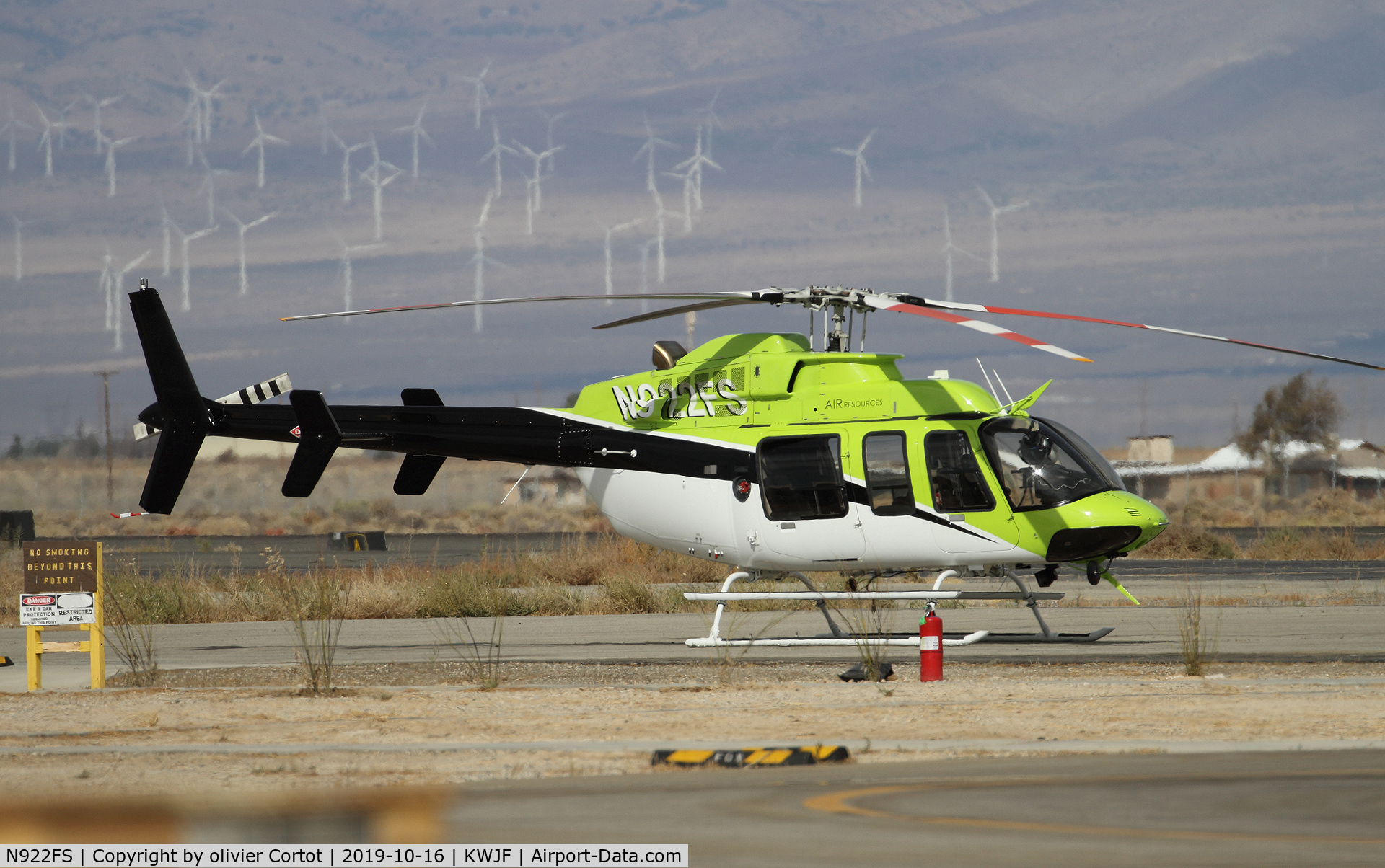 N922FS, Bell 407 C/N 53614, oct 2019