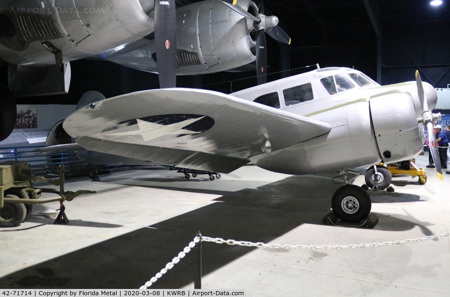 42-71714, 1942 Cessna UC-78B Bobcat C/N 4410, Warner Robins