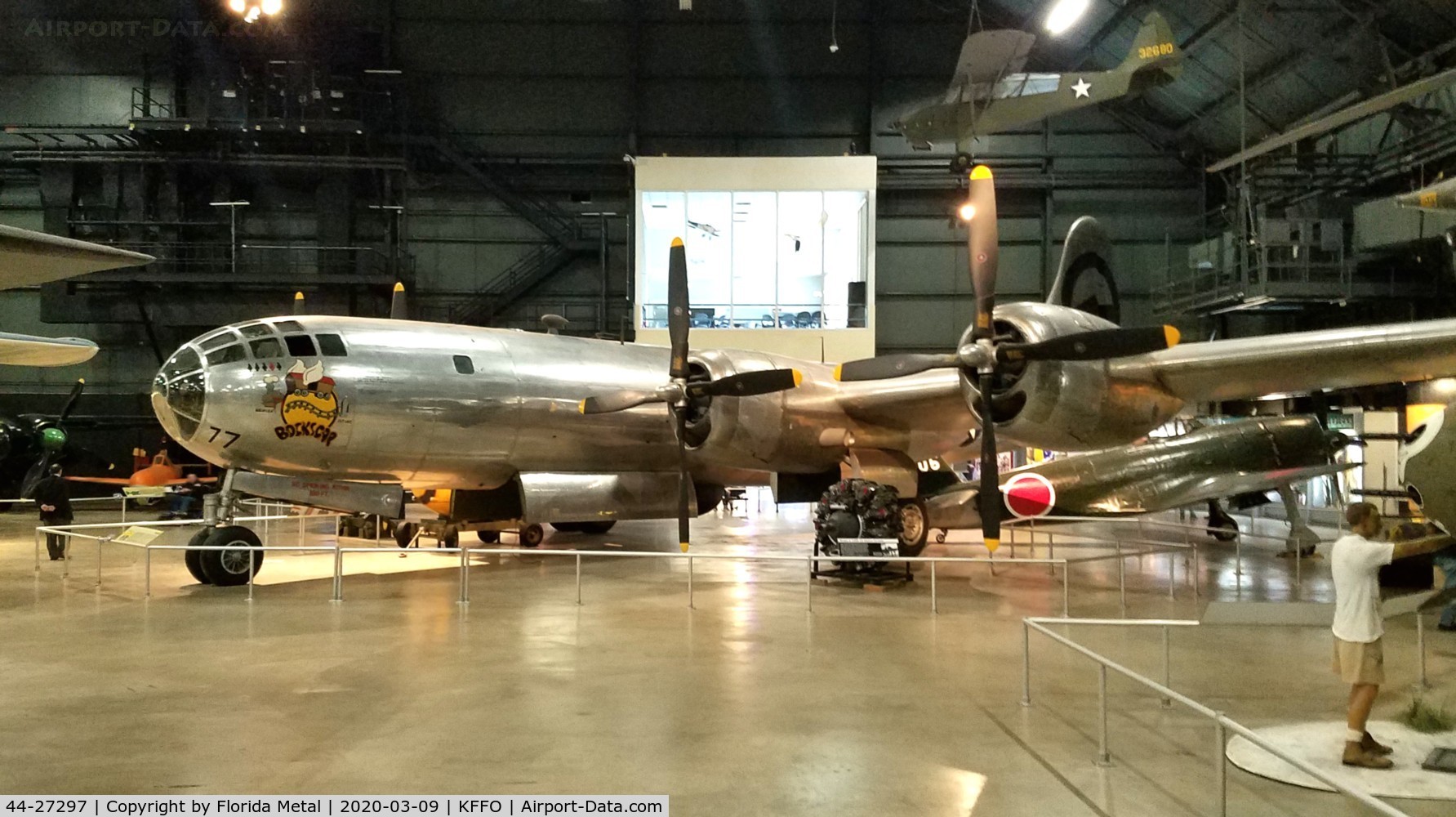 44-27297, 1944 Boeing B-29 Superfortress C/N 3615, Air Force Museum 2020