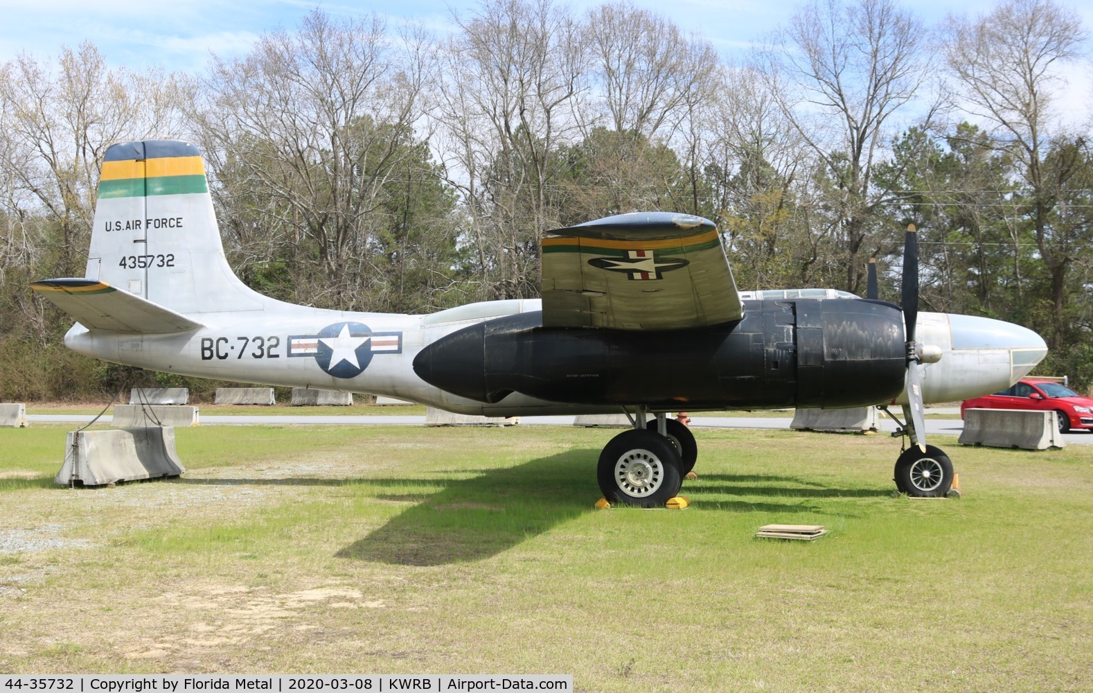 44-35732, 1944 Douglas A-26C Invader C/N 29011, Warner Robins