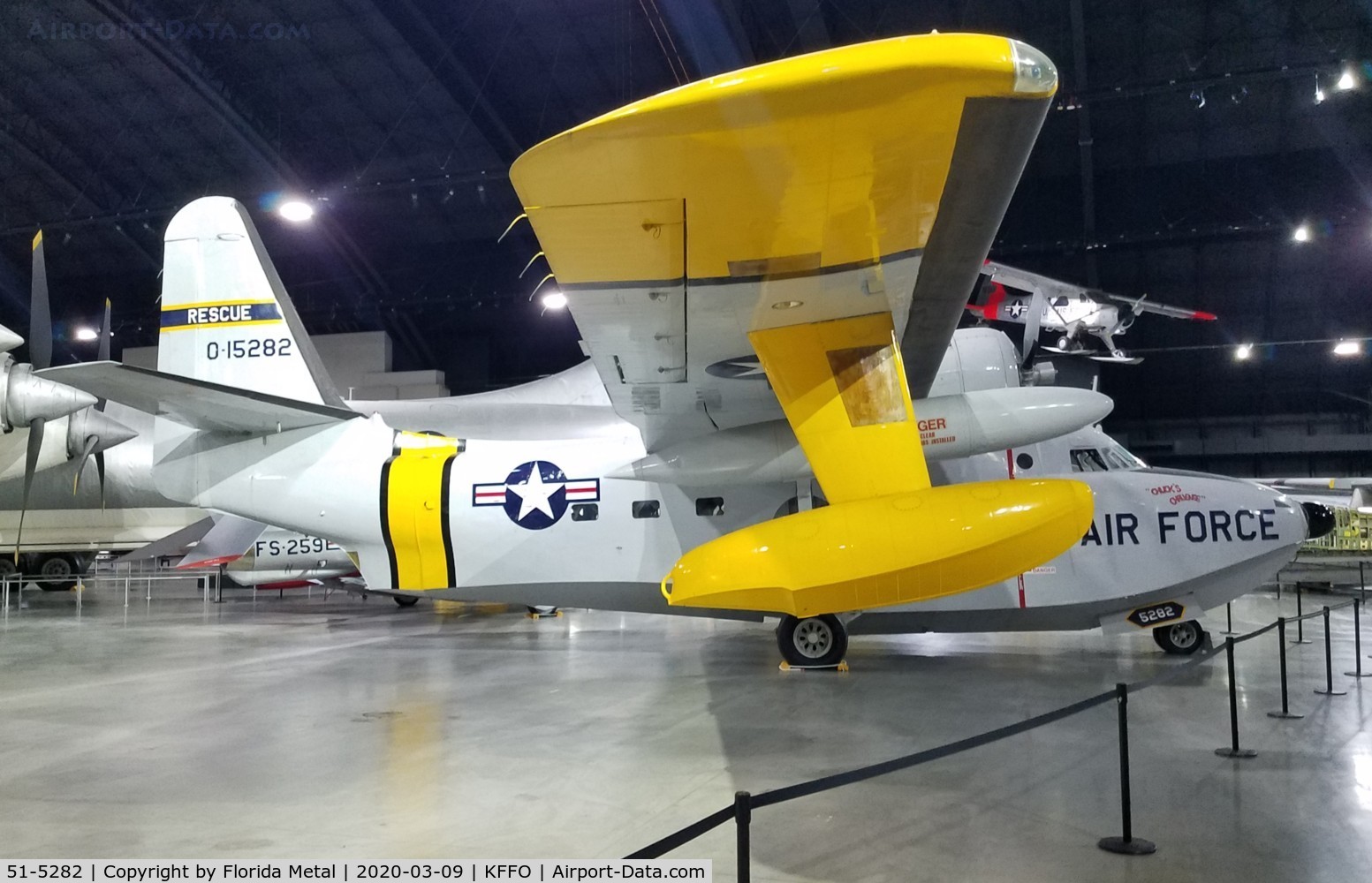 51-5282, 1951 Grumman HU-16B Albatross C/N G-163, Air Force Museum 2020