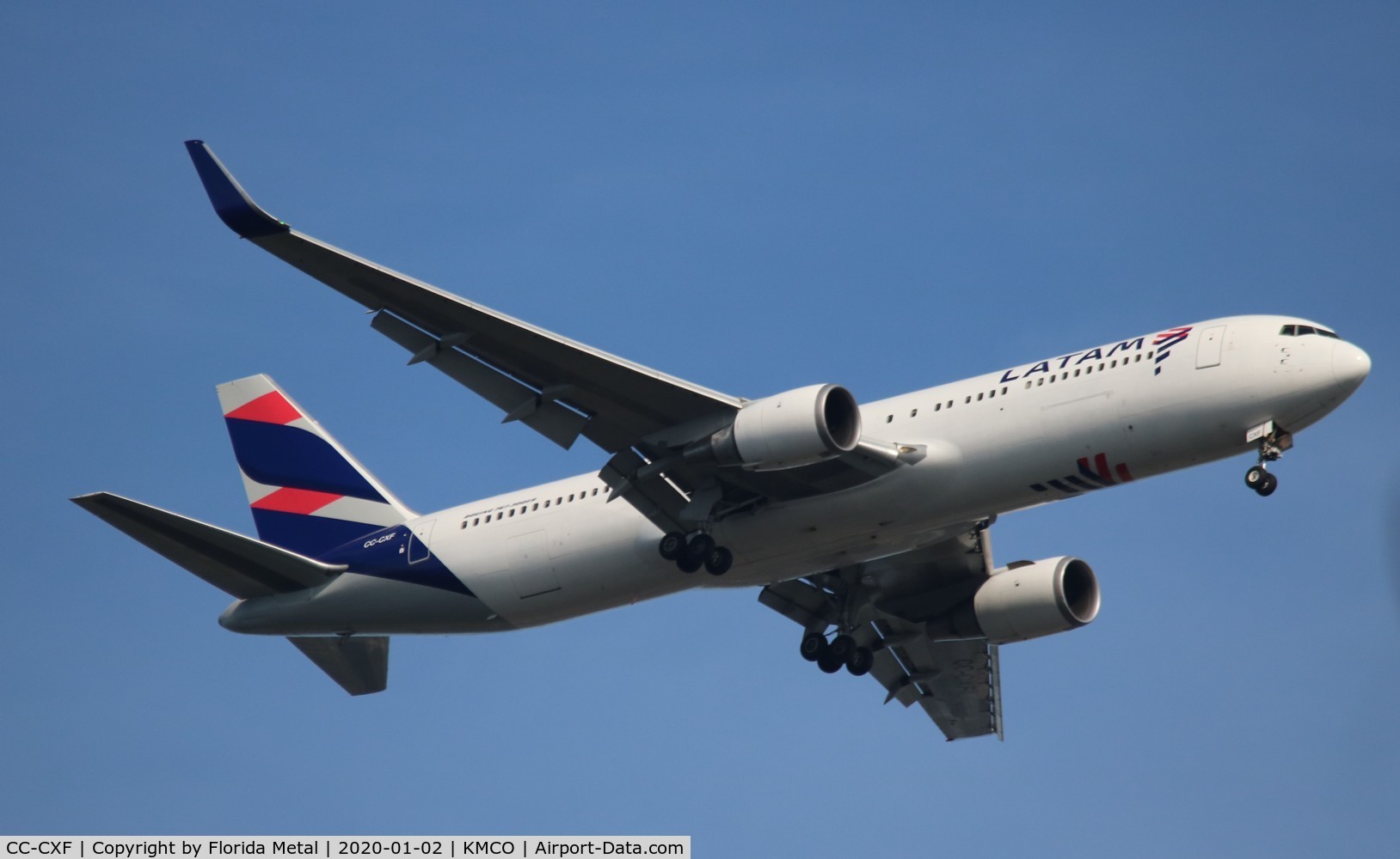 CC-CXF, 2008 Boeing 767-316/ER C/N 36711, MCO spotting