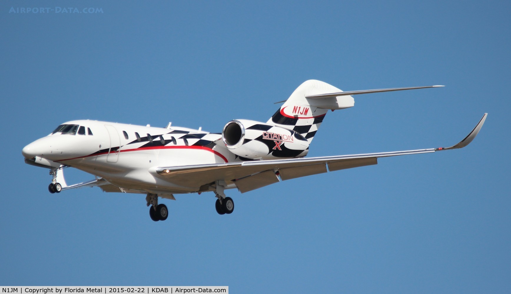 N1JM, 1996 Cessna 750 Citation X Citation X C/N 750-0005, DAB spotting