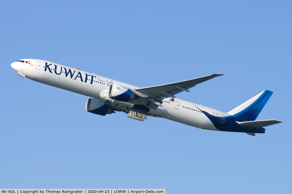 9K-AOL, 2017 Boeing 777-369/ER C/N 62569, Kuwait Airways Boeing 777-300