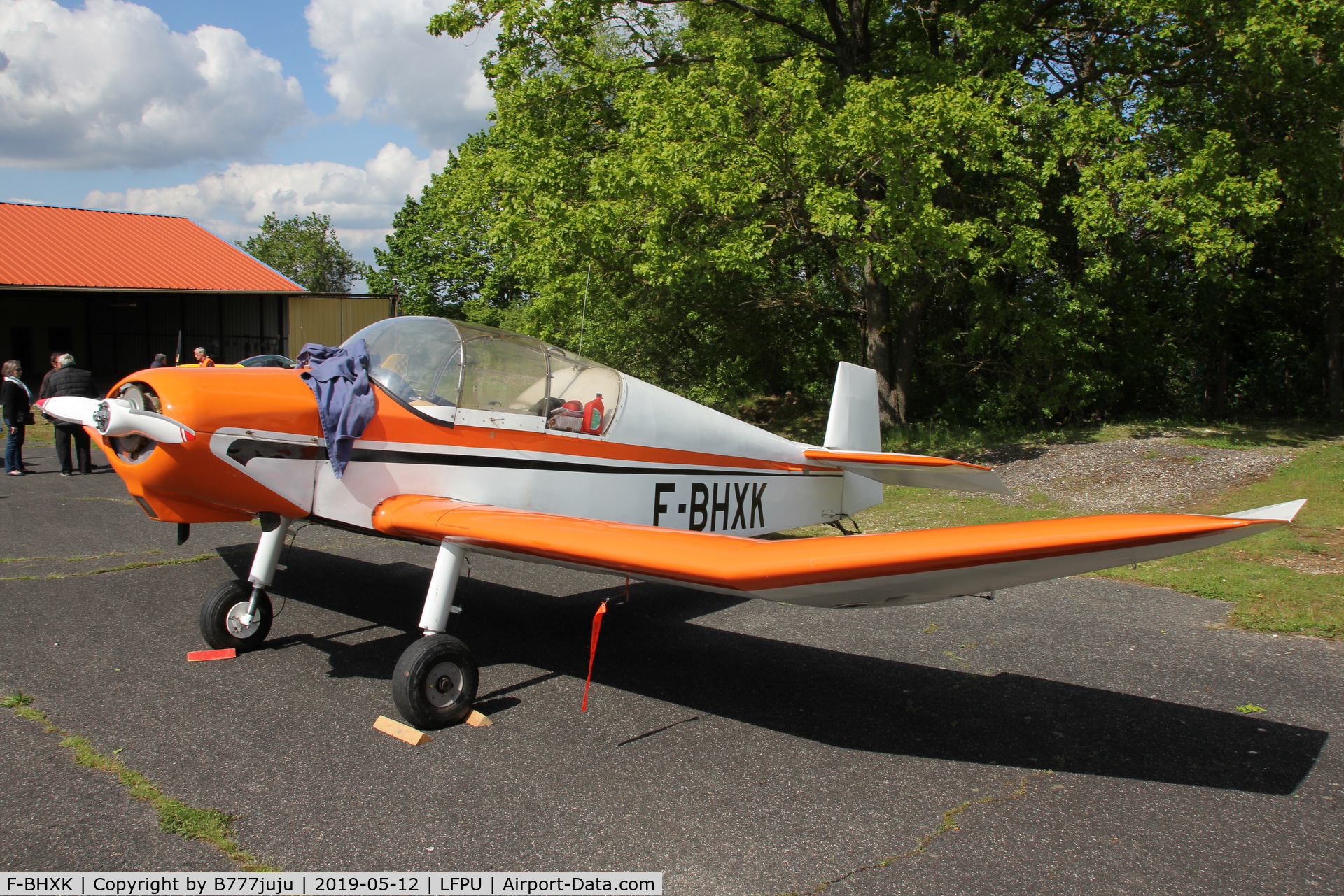 F-BHXK, Jodel D-112 C/N 512, at Moret